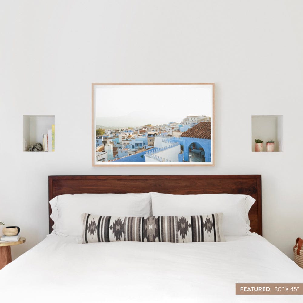 Blue City Fine Art Prints - High-Quality Wall Decor for Home & Office | Perfect for Living Room, Bedroom & Gallery