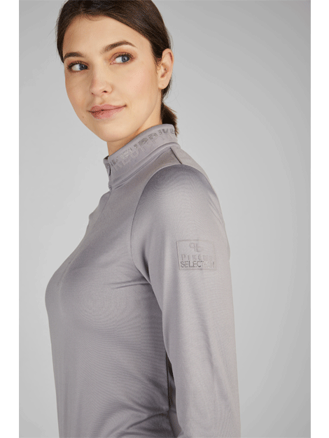 Pikeur Winter Zip Shirt for Women - Warm Equestrian Riding Shirt with Full-Zip Front - Perfect for Horseback Riding, Outdoor Activities & Cold Weather