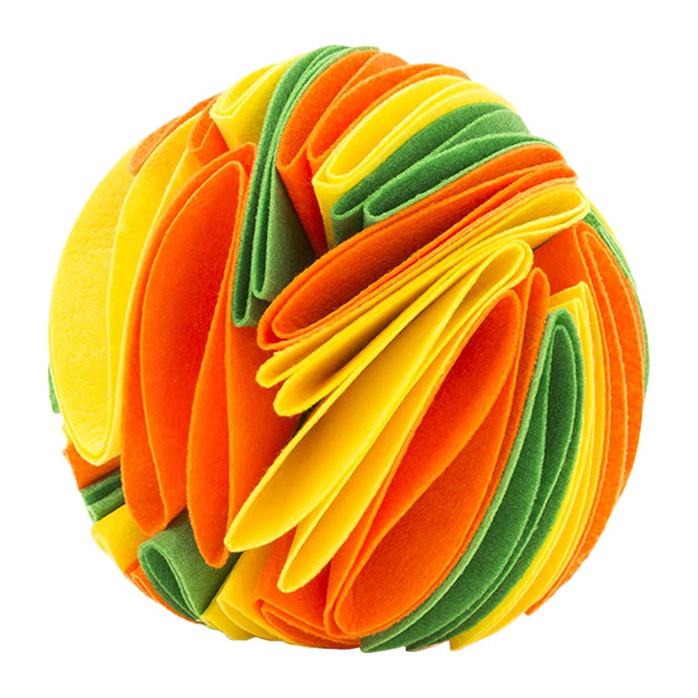 ULTECHNOVO Interactive Dog Sniffing Toy - Colorful Chew Toy & Slow Feeder for Puppies - Fun Pet Training Game for Mental Stimulation & Anxiety Relief - Perfect for Indoor Play, Puzzle Feeding & Boredom Buster