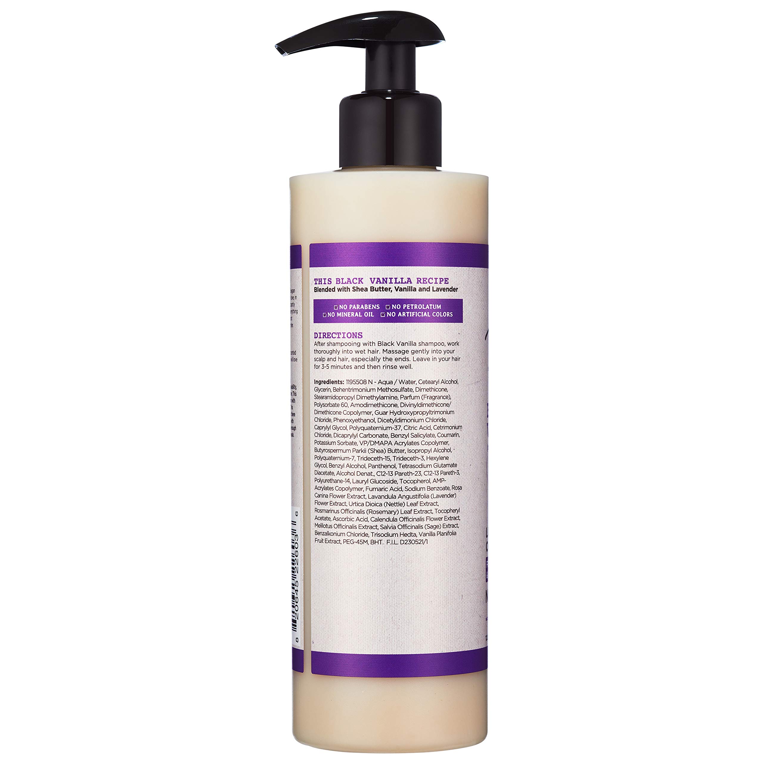 Carol’s Daughter Black Vanilla Sulfate-Free Hair Care Set - Hydrating Shampoo, Conditioner & Leave-In Spray for Dry, Damaged, Natural Curly Hair - Infused with Shea Butter, Aloe & Rosemary - Perfect for Daily Moisturizing & Revitalizing Curls at Home or Salon