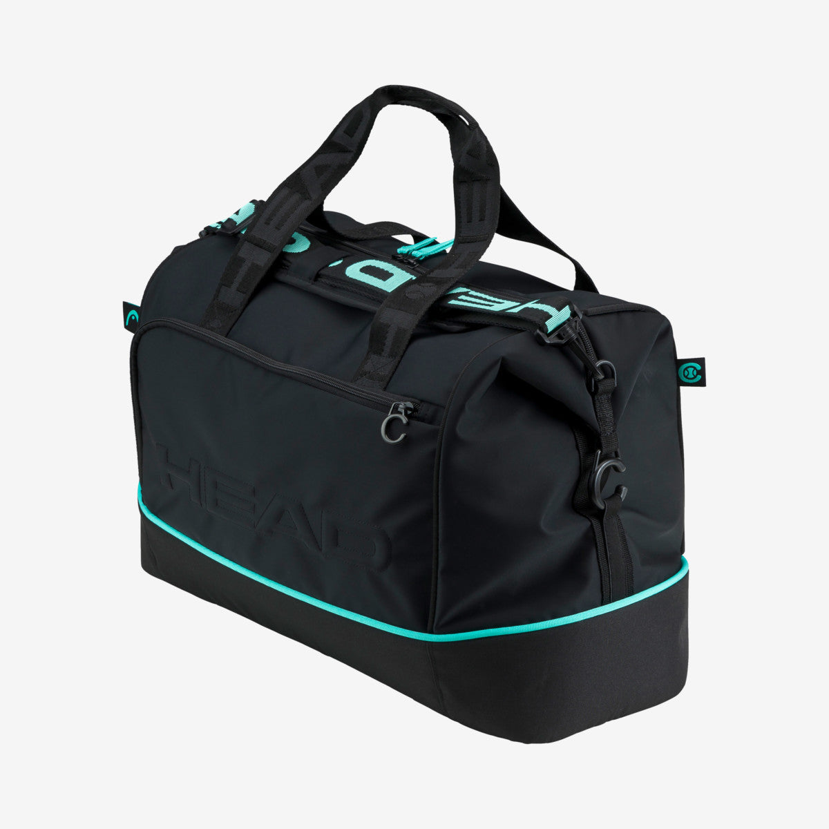 Coco Court Bag - Stylish Black & Mint Crossbody Purse for Women | Perfect for Work, Travel & Everyday Use