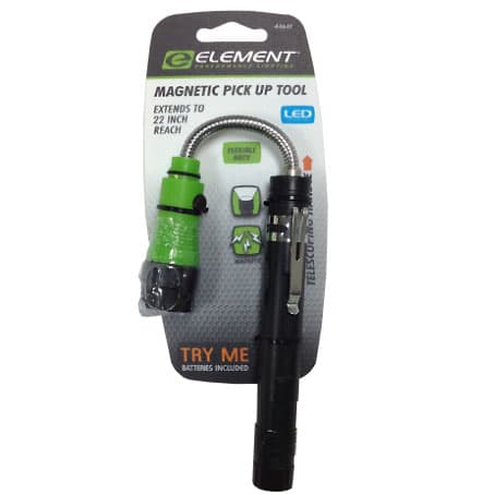 Allied 44641 LED Magnetic Pick Up Tool - Powerful 10lb Capacity for Easy Retrieval of Nails, Screws & Metal Parts - Ideal for Mechanics, DIY & Workshop Use
