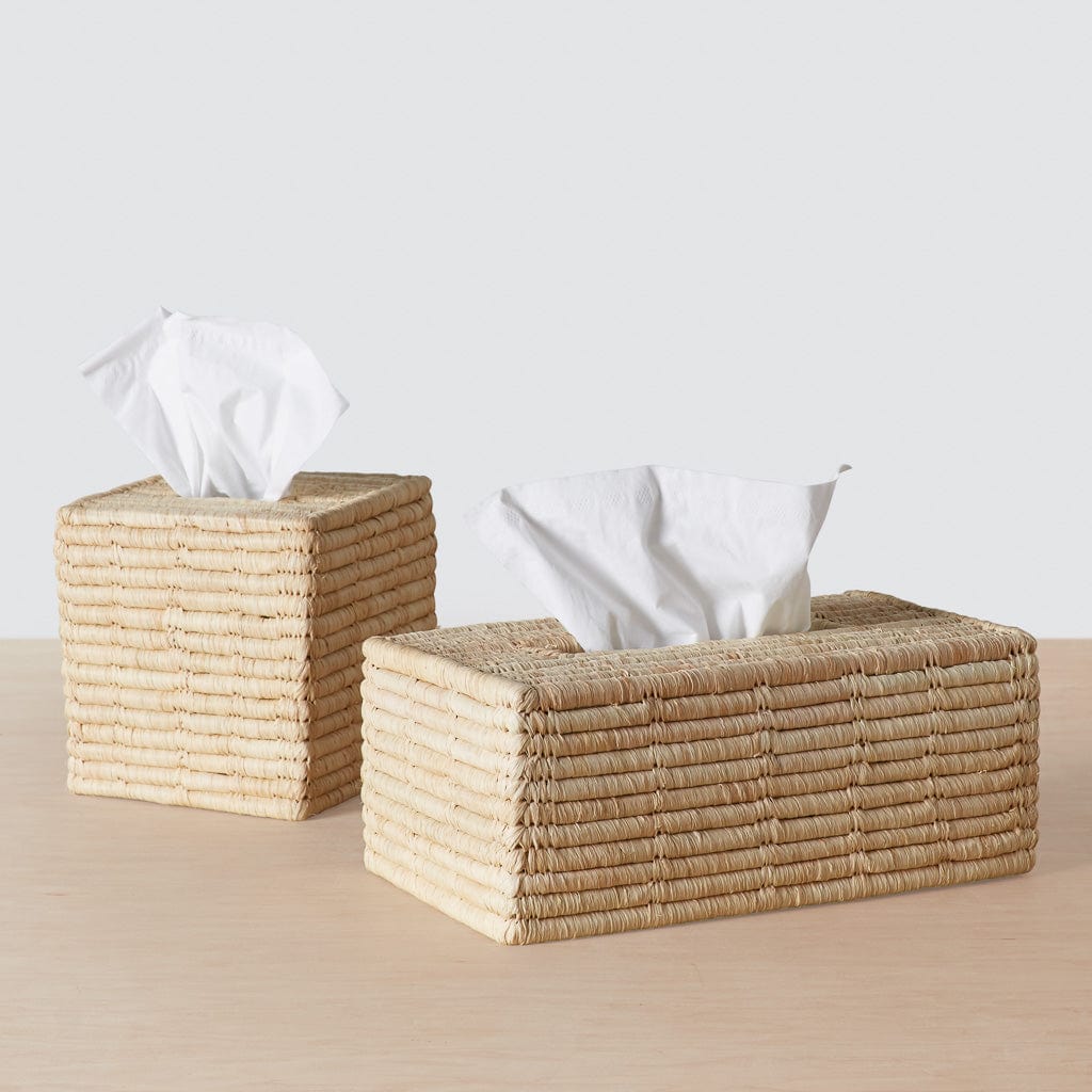 Luxury Amani Tissue Box Cover - Elegant Home Decor for Living Room, Bedroom & Office - Premium PU Leather with Stylish Design - Perfect for Gifts & Home Organization