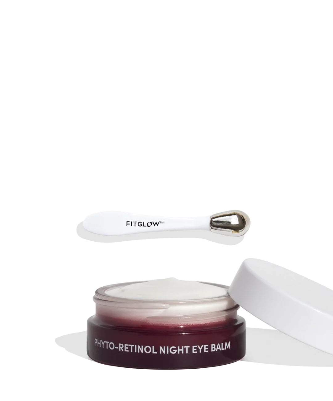Fitglow Beauty PHYTO RETINOL Night Eye Balm - Anti-Aging Eye Cream for Dark Circles & Wrinkles - Hydrating & Firming Eye Treatment for Nighttime Skincare Routine