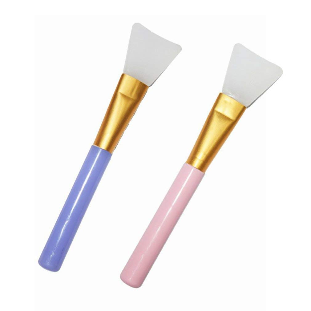 Ditya Crafts 2PCS Silicone Face Mask Brush - Soft Hairless Beauty Tool for Facial Mud Mask, Body Lotion & Butter Application - Perfect for Spa, Skincare & Makeup Routine