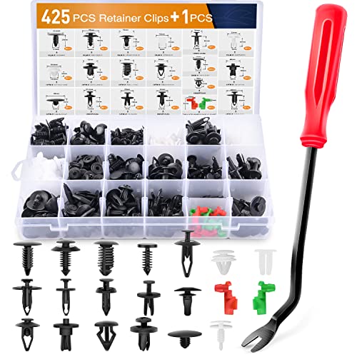 425Pcs Clips + Remover