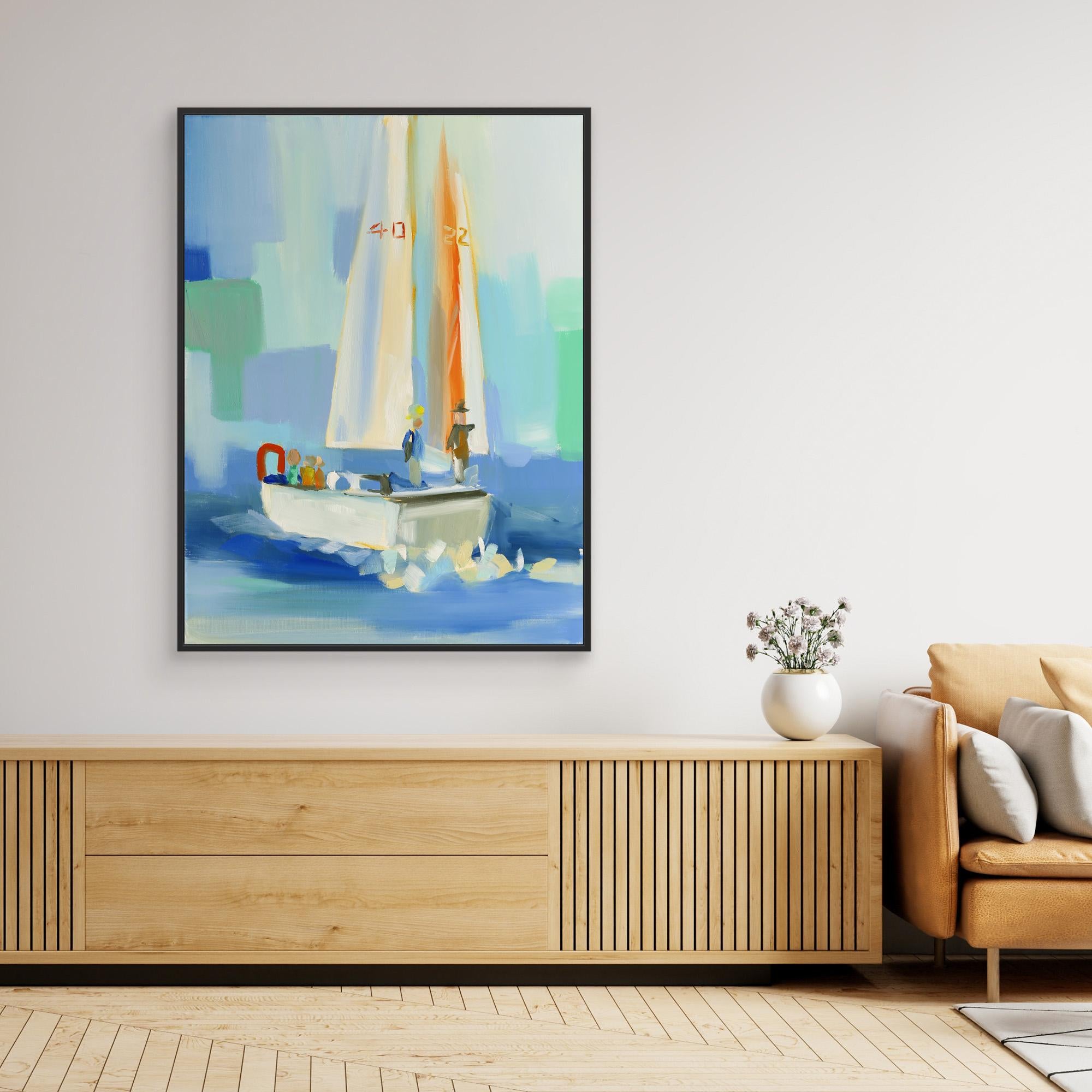 Jenny Westenhofer Sailboat Canvas Print - High-Quality Wall Art for Living Room, Bedroom & Office Decor