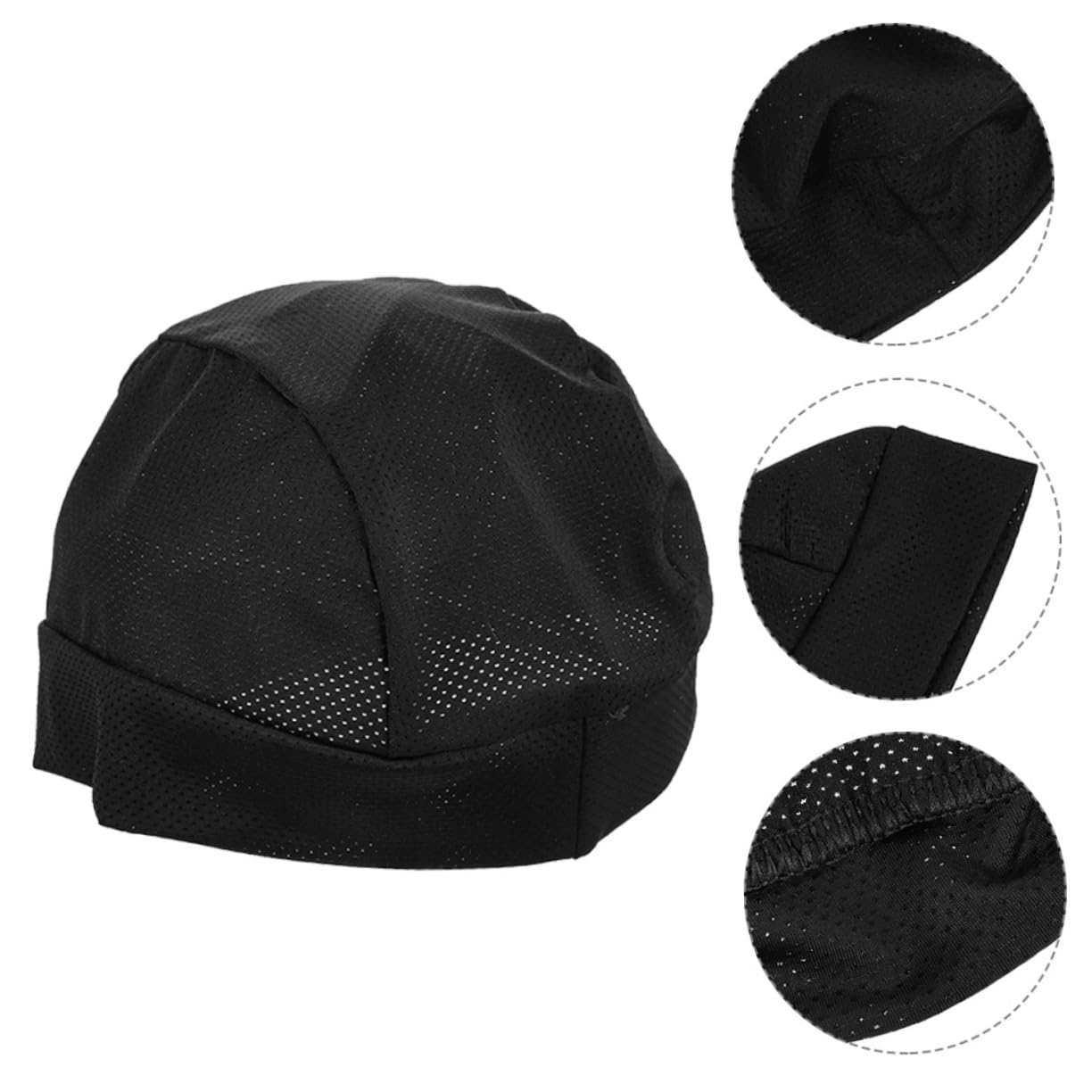 Happyyami 4 Pack Cycling Helmet Liners for Adults - Breathable Moisture Wicking Bike Helmet Inner Liner for Motorcycle, Sports & Outdoor Activities - Perfect for Cycling, Motorcycling, Hiking & Running