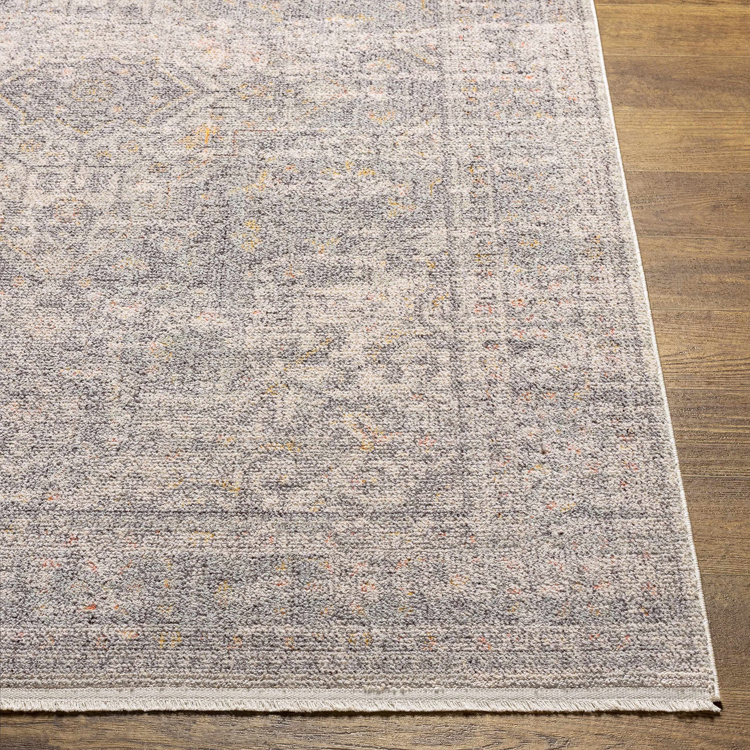 Hauteloom Beto Modern Area Rug for Living Room & Bedroom - Soft Non-Slip 6'7
