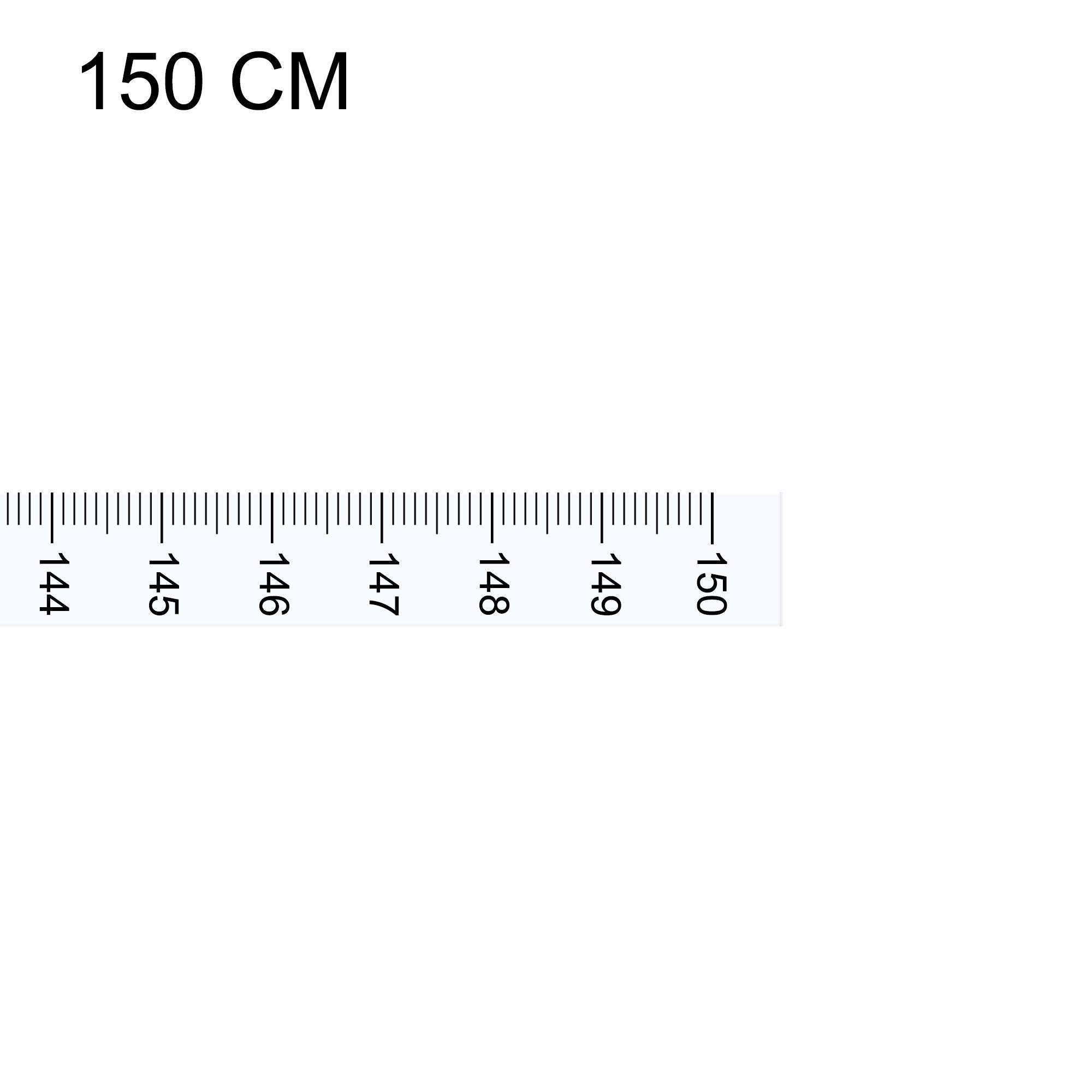 uxcell Adhesive Backed Tape Measure 150cm Vertical Read Measuring Tape Stick - Self-Adhesive Workbench Ruler for DIY, Woodworking & Crafting (White) - Perfect for Workshop, Garage & Home Improvement Projects