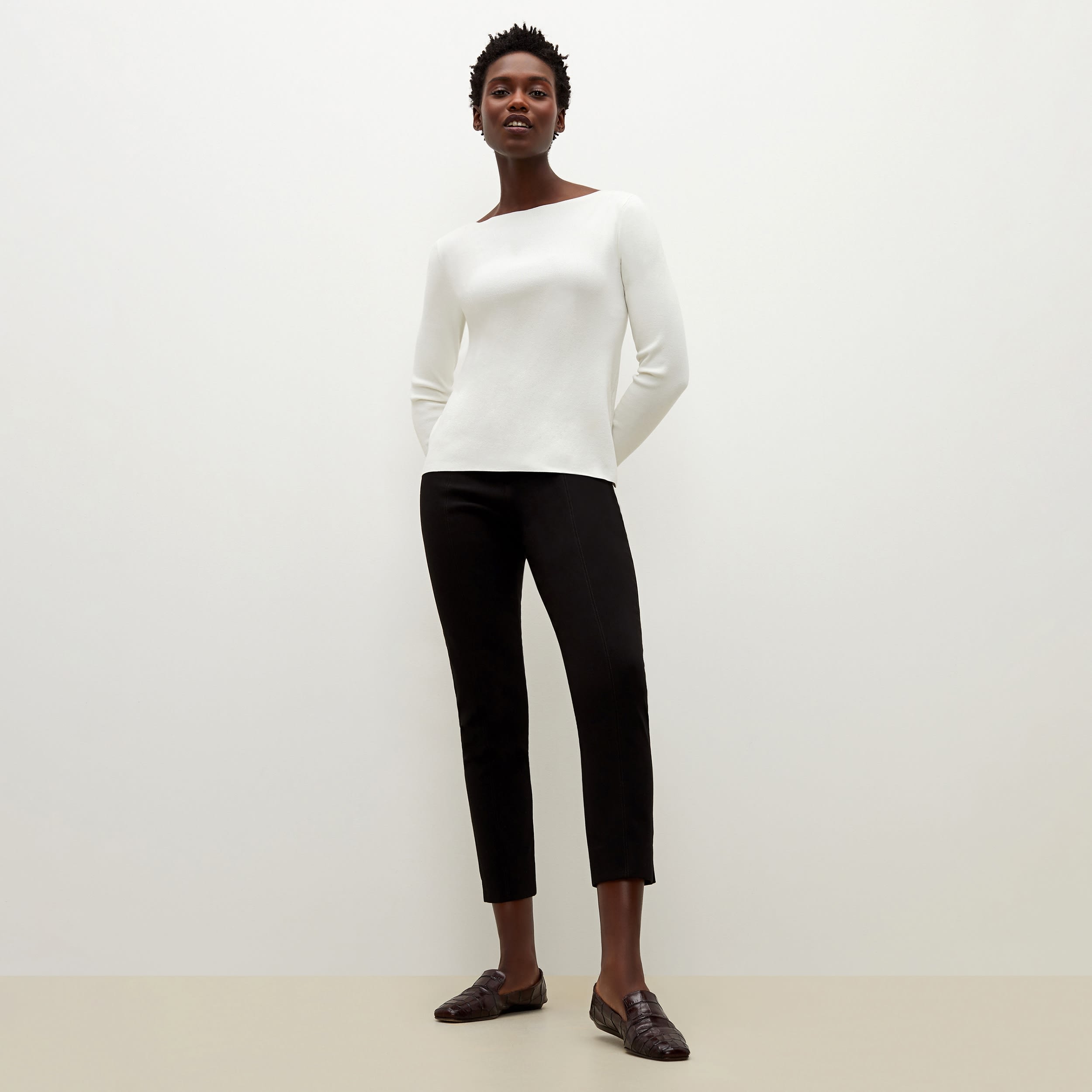 Marais PowerStretch Pants for Women - High-Performance Stretch Black Workout Pants for Running, Yoga & Outdoor Activities