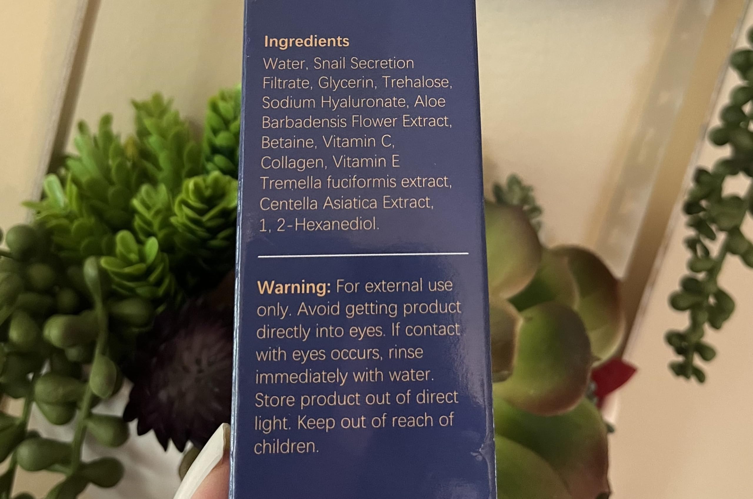 96% Snail Mucin Repair Serum - Anti-Aging Face Serum with Collagen, Vitamin C & E, Centella Asiatica & Snow Mushroom Extract - Korean Beauty Skincare for Soothing Irritation, Reducing Dullness & Dryness - Perfect for Night Routine & Sensitive Skin Care