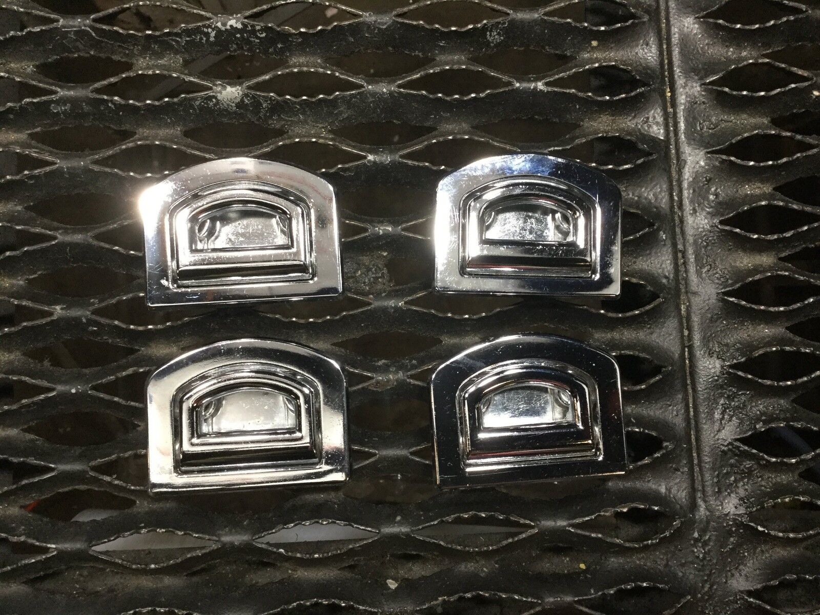 05-08 Audi A4 Rear Trunk Cargo Hook Set of 4 - OEM Replacement Parts - Perfect for Securing Groceries, Luggage & Sports Equipment