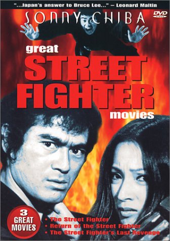 Sonny Chiba Street Fighter Trilogy DVD Set - The Street Fighter, Return of the Street Fighter & The Street Fighter's Last Revenge | Classic Martial Arts Movies for Action Film Collectors & 70s Cinema Enthusiasts | Perfect for Movie Nights and Martial Arts Study