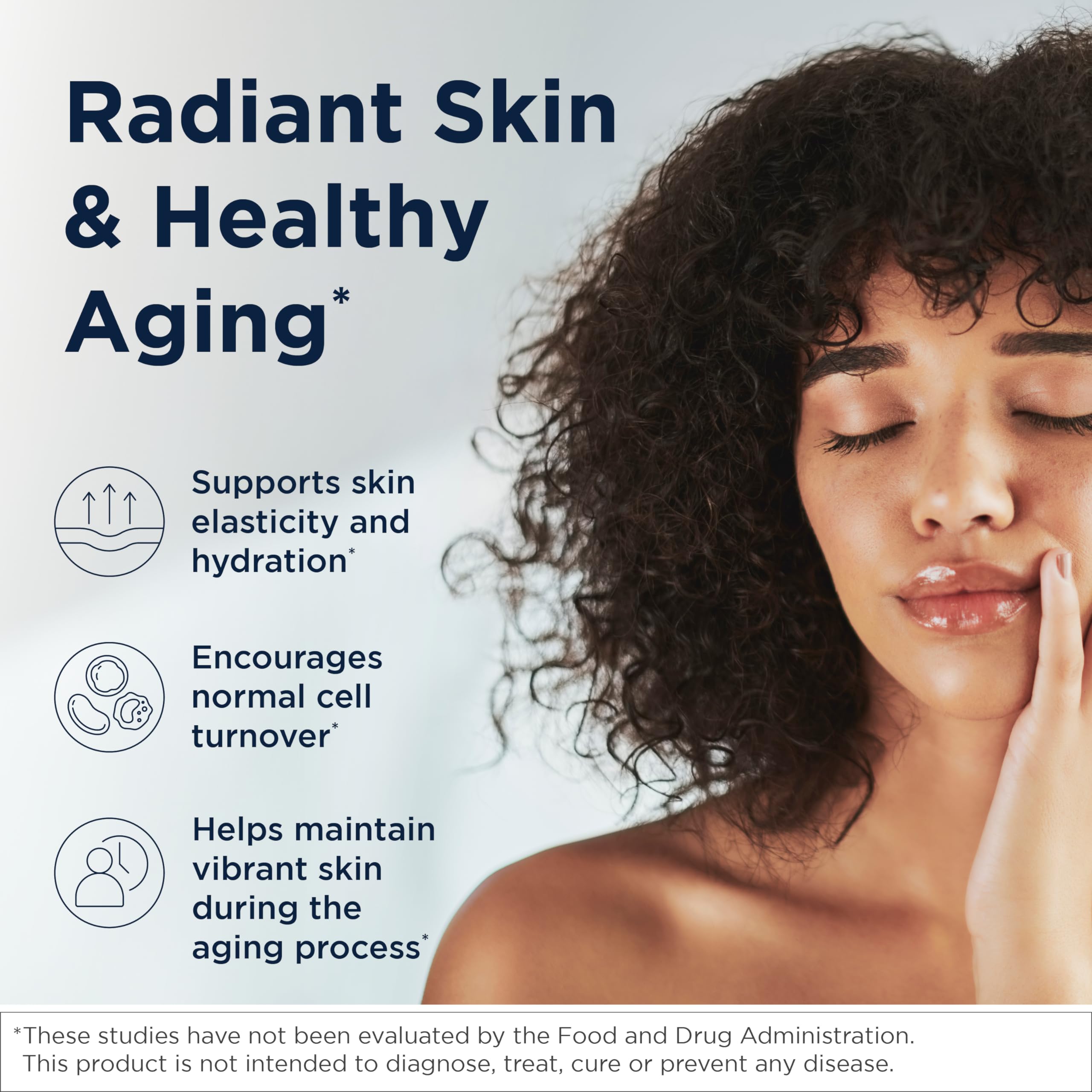 Designs for Health H-S-N Radiance Hair Skin Nails Vitamins for Women & Men - Biotin, Keratin, Vitamin C Supplement for Healthy Hair Growth, Skin Elasticity & Strong Nails - 60 Capsules - Perfect for Daily Beauty Routine & Anti-Aging Support