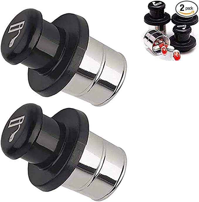 (2 Pack) Fake Car Lighter Safe - Hidden Storage Compartment for Cash, Jewelry & Valuables | Discreet Car Diversion Safe for Travel, Road Trips & Emergency Stash