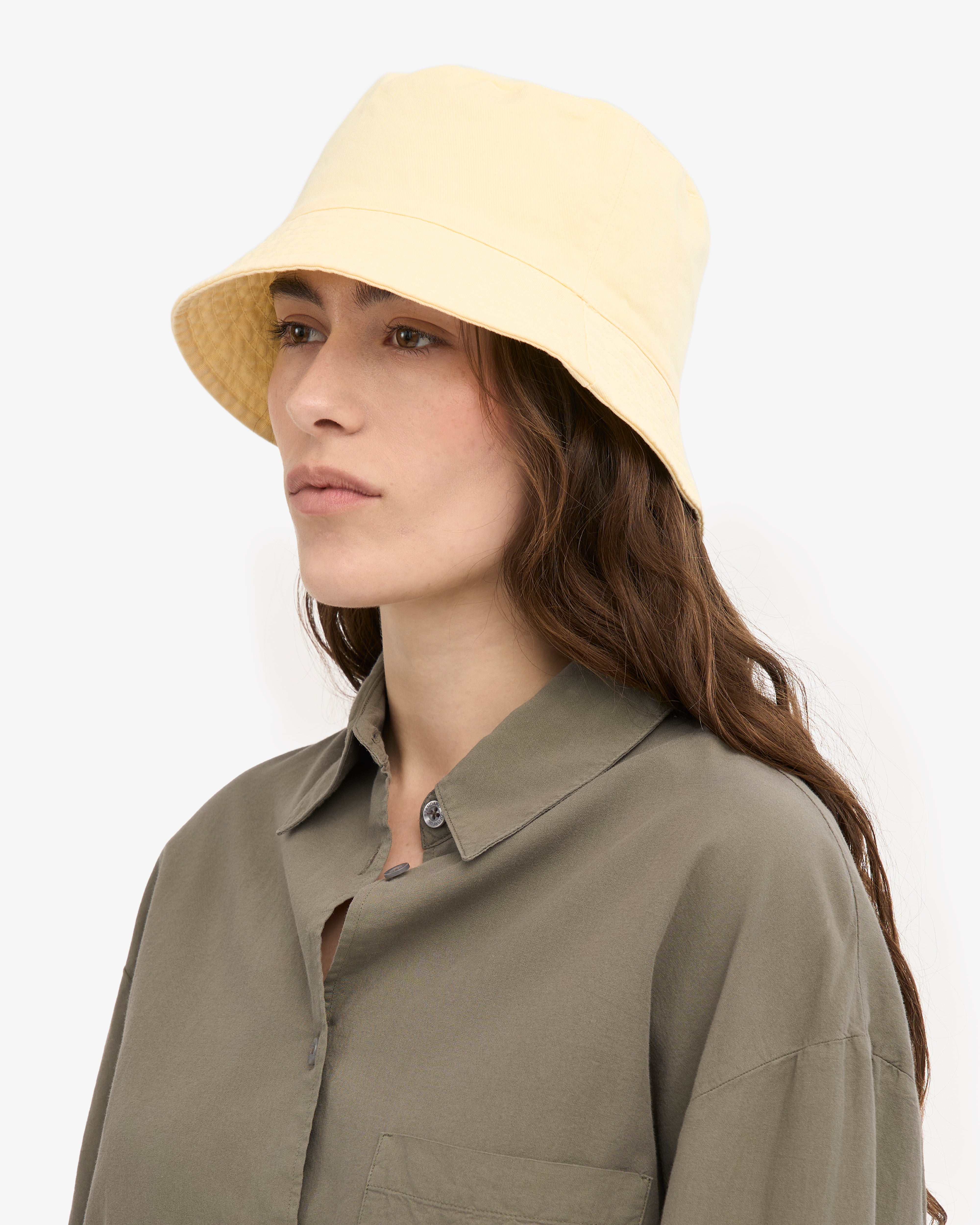 Organic Cotton Bucket Hat for Women & Men - Cherry Blossom Print Sun Hat for Outdoor, Beach, Travel & Summer Fashion