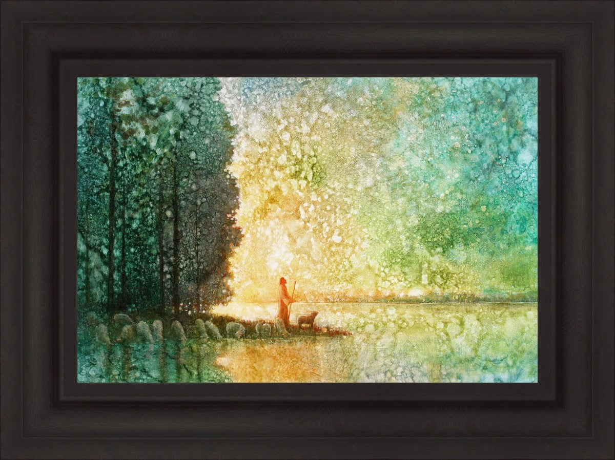 Beside Quiet Waters - Premium Home Decor for Relaxing Spaces | Perfect for Living Rooms, Bedrooms & Meditation Areas