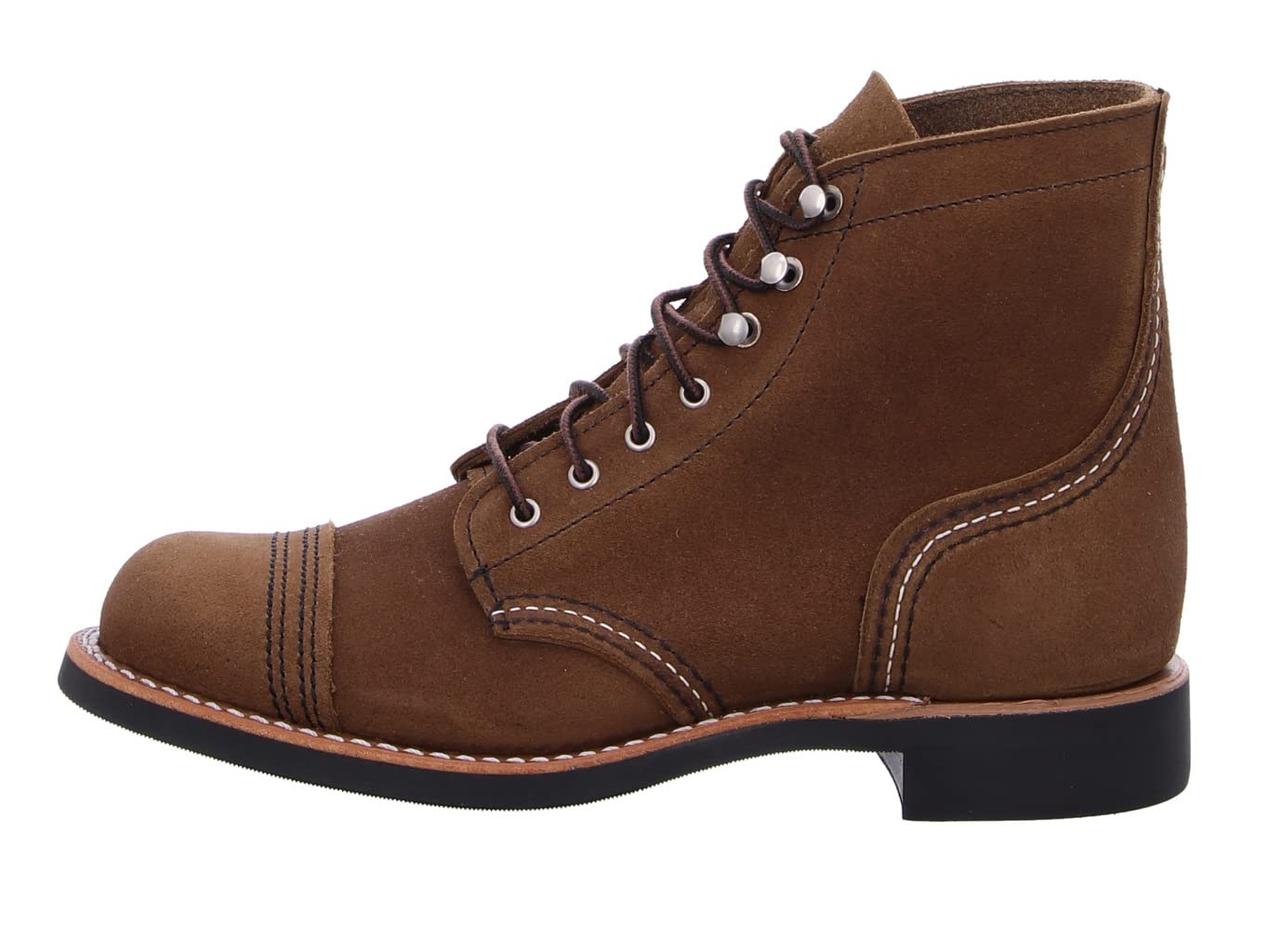 Red Wing Women's Iron Ranger Suede Leather Clove Boots Size 9.5 US - Comfortable & Stylish Ankle Boots for Outdoor, Hiking & Casual Wear