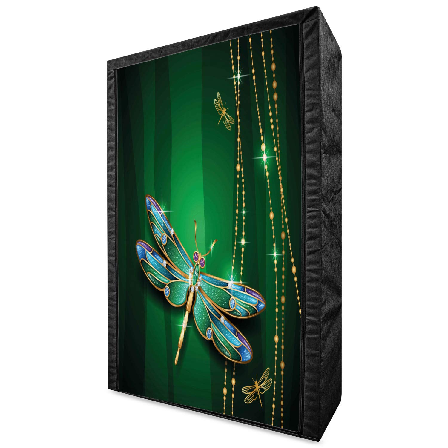 Ambesonne Dragonfly Portable Fabric Wardrobe - 42.5