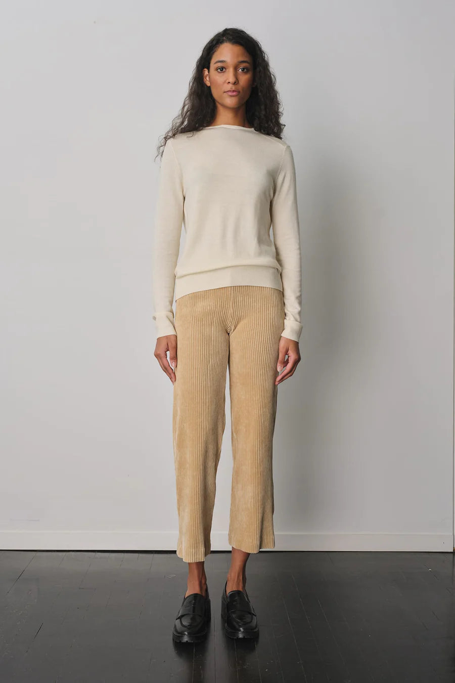 Alex Men's Corduroy Pants in Khaki - Comfortable Casual Wear for Fall & Winter Outfits