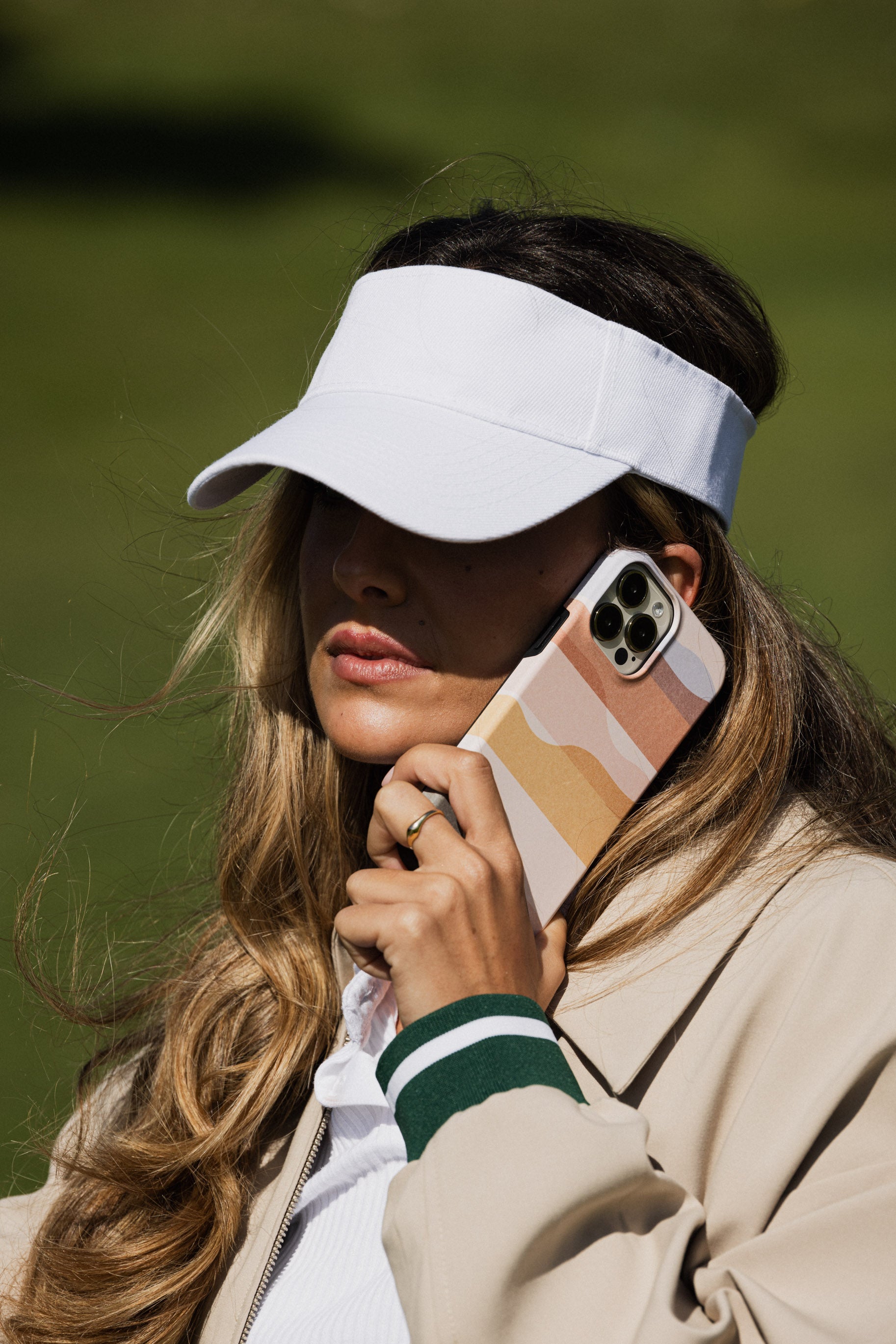 Cloudy Layers Shockproof Phone Case for iPhone 15/14/13 - Slim Protective Cover with Matte Finish | Perfect for Outdoor Adventures & Daily Use
