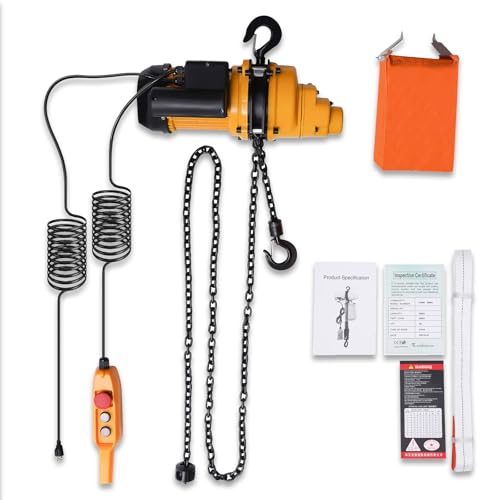1,100lbs Winch with 10FT Wired Remote Control