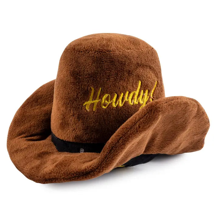 Stylish Brown Cowboy Hat Toy for Kids - Perfect for Western Themed Parties, Dress-Up Play & Cowboy Costume Accessories