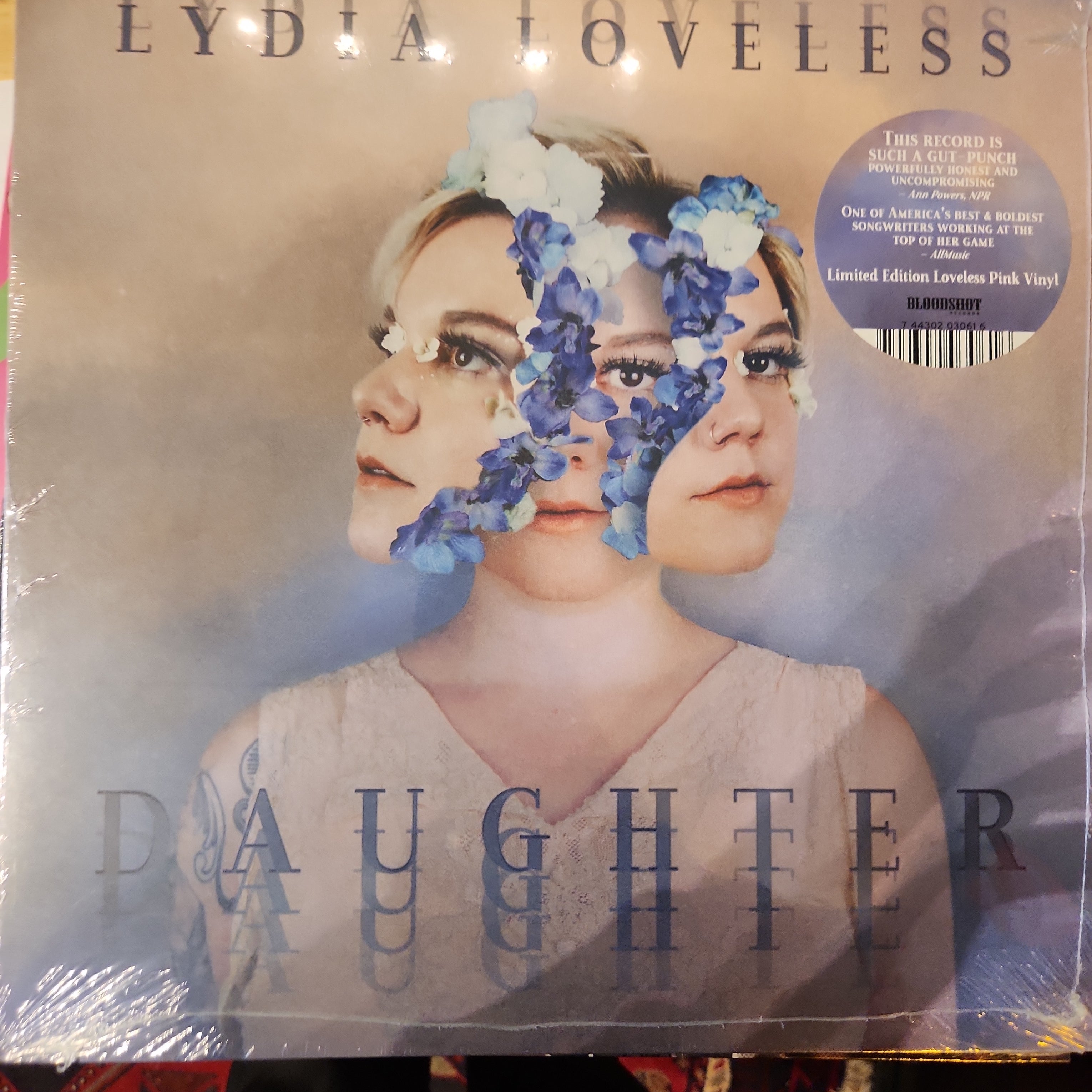 Lydia Loveless Daughter Pink Vinyl LP Record - Limited Edition Alternative Country Music for Collectors & Audiophiles - Perfect for Home Listening, Gifts & Music Collections