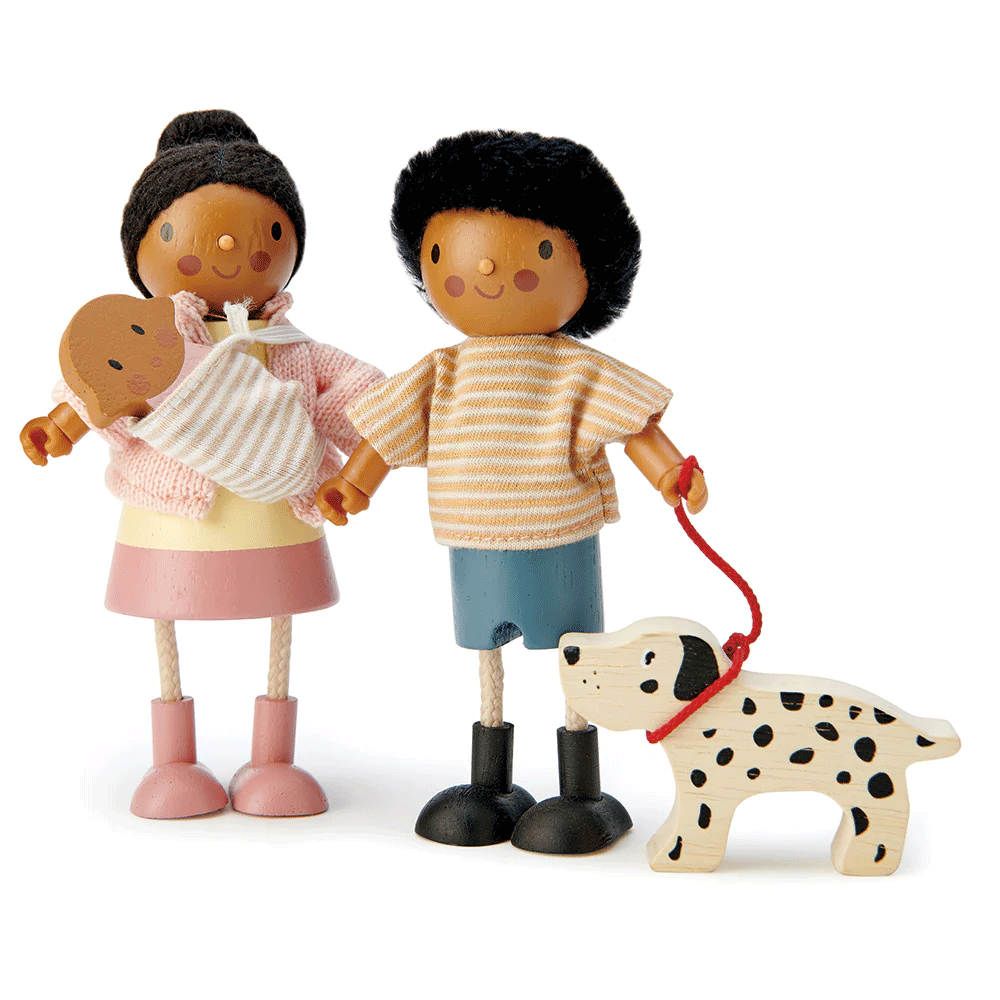 Mrs. Forrester Wooden Dollhouse by Tender Leaf Toys - Premium Handcrafted Dollhouse for Kids, Perfect for Imaginative Play & Nursery Decor