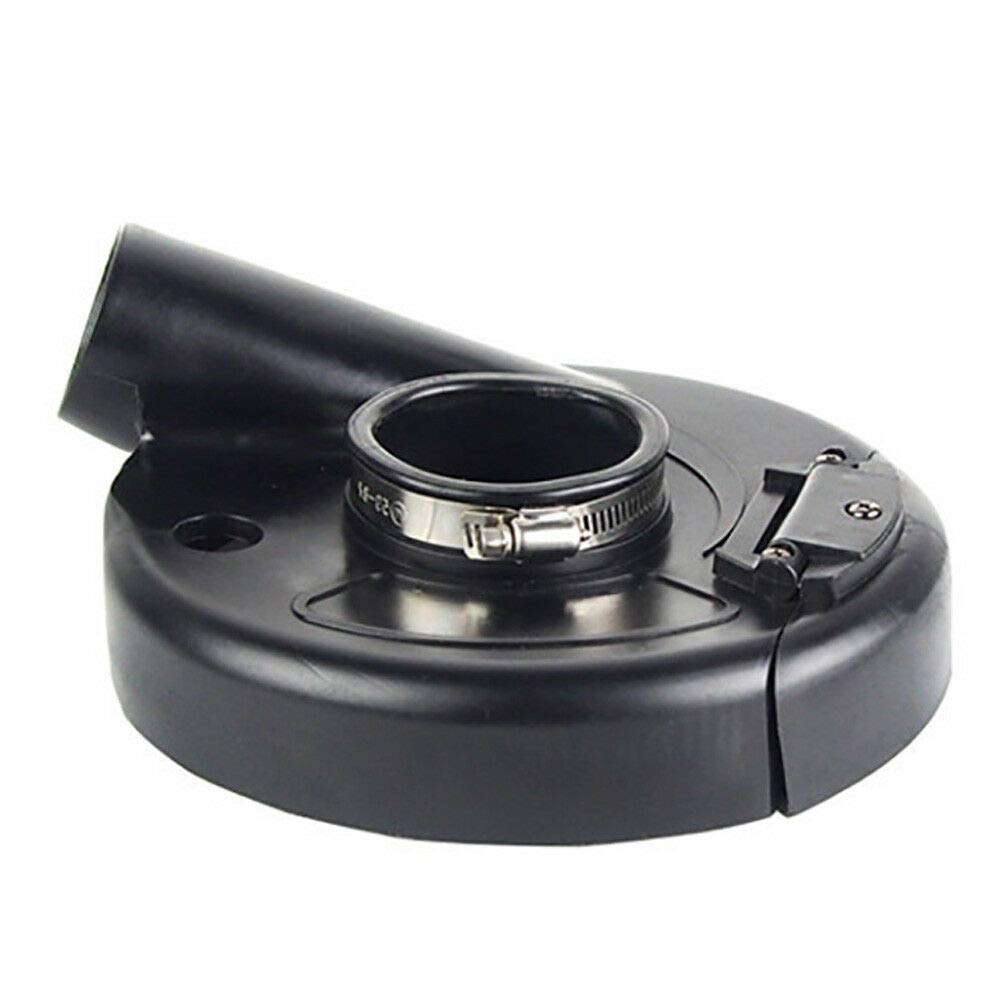 7 Inch Vacuum Dust Shroud Cover for Angle Grinder - Dust Collection Attachment for Hand Grinding, Sanding & Polishing - Perfect for Concrete, Tile & Woodworking Projects