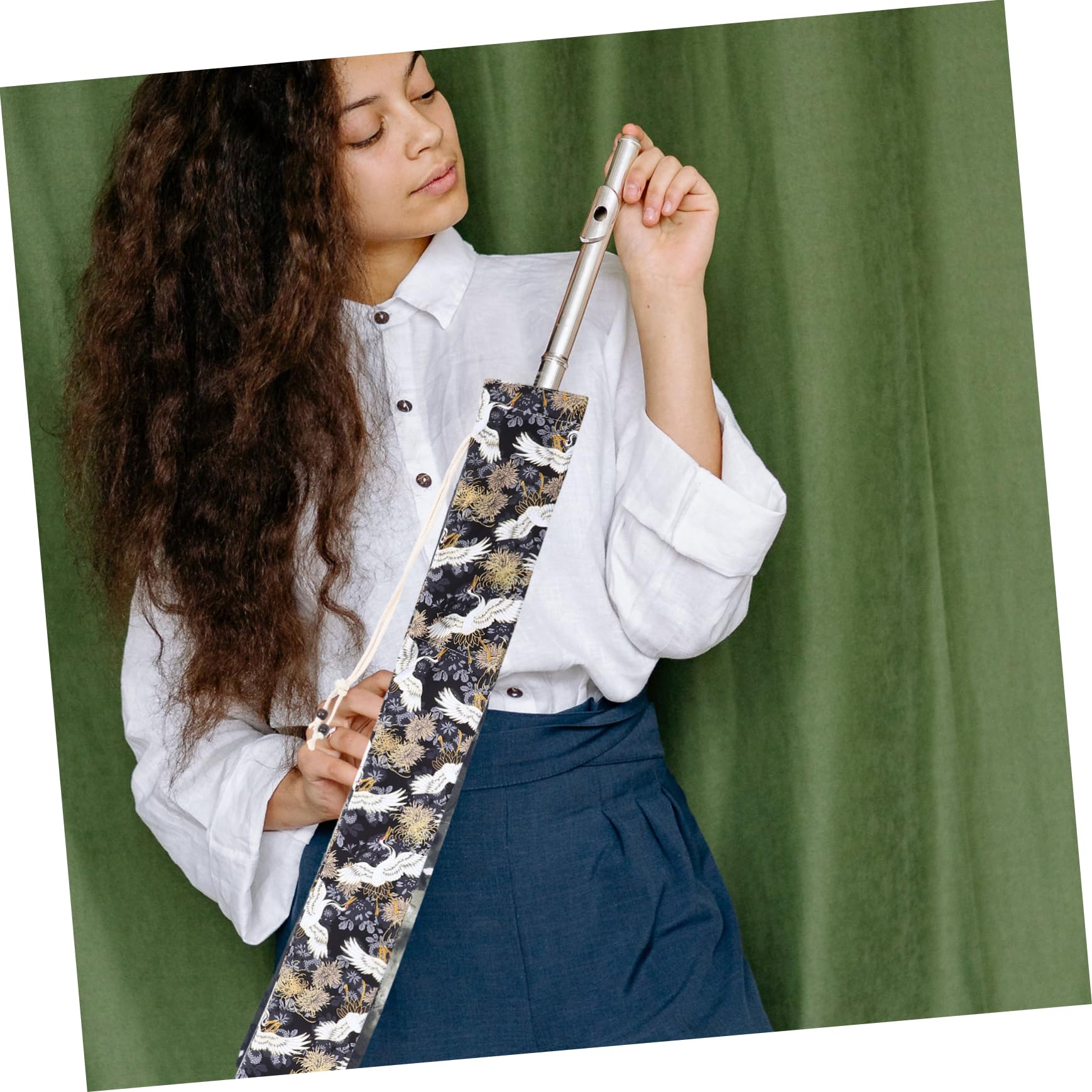 Electric Flute Dust Cover - Music Recorder Accessories, Travel Flute Connector, Flute Storage Container & Protection Case | Perfect for Musicians, Travel & Home Use