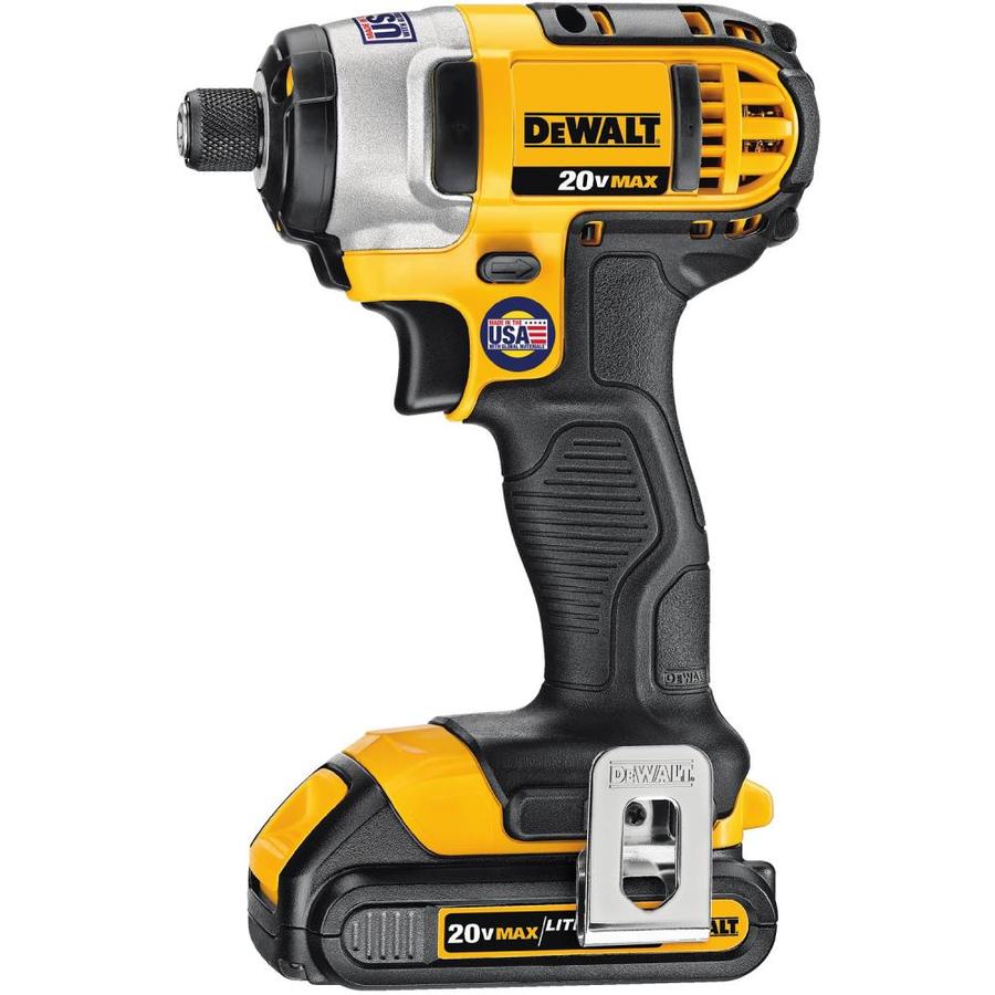 DEWALT 20V Max Cordless Drill and Impact Driver Combo Kit (DCK240C2) - Certified Refurbished with Manufacturer Warranty - Perfect for DIY Projects, Home Repairs, and Professional Construction Work