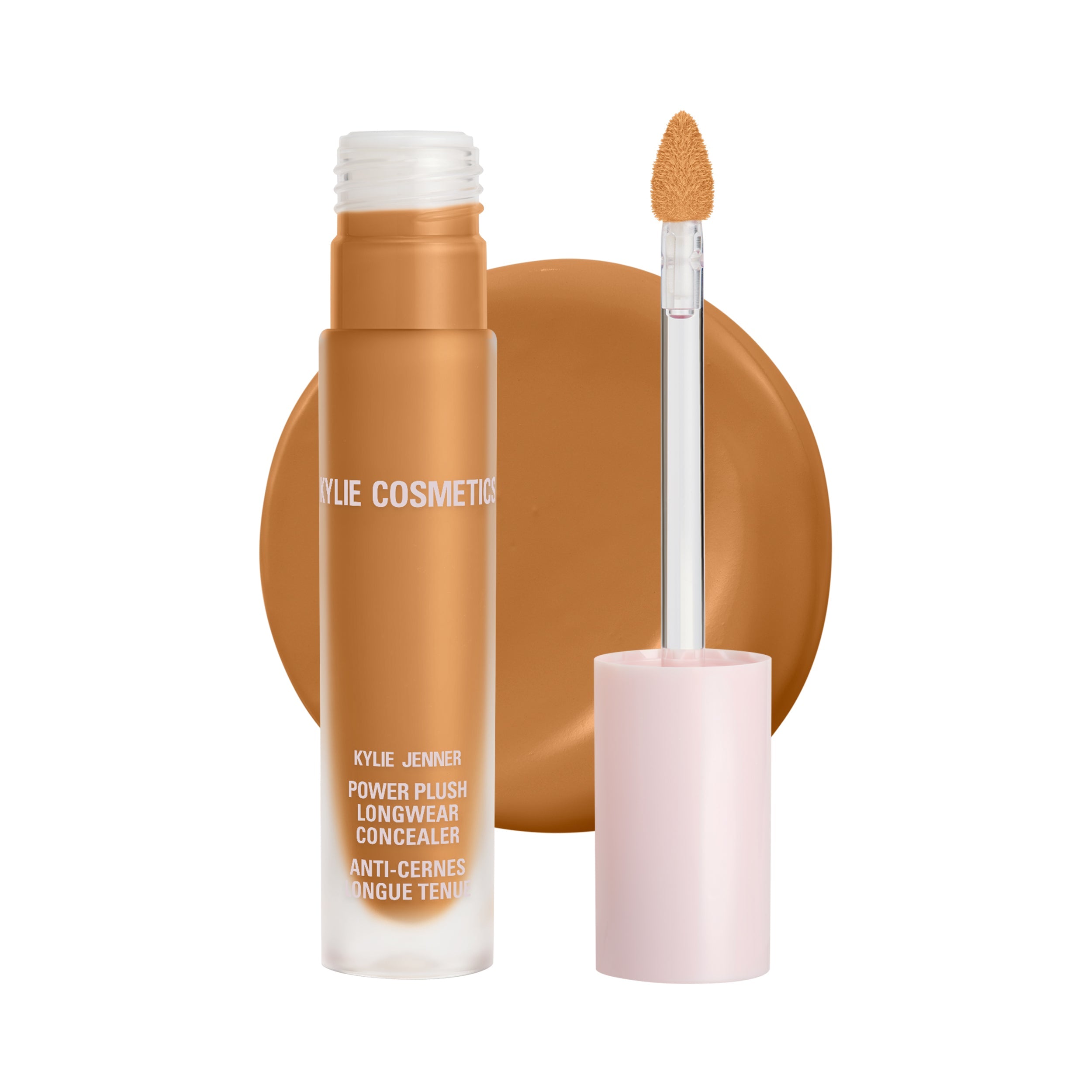 Long-lasting Power Plush Concealer - Full Coverage & Hydrating for Flawless Skin | Perfect for Daily Makeup & Special Occasions