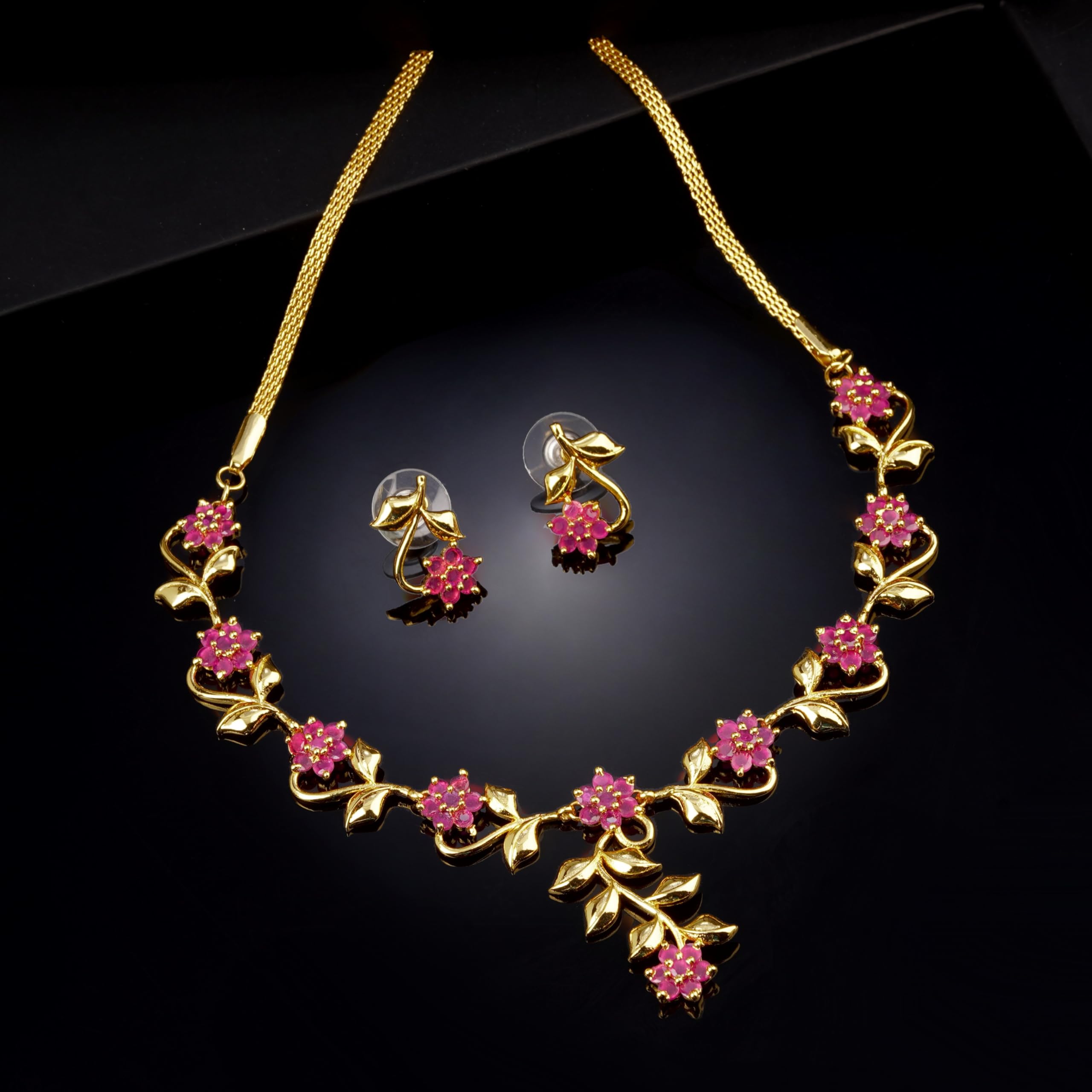 Elegant Gold Plated Pearl Necklace Set for Women - Classic Jewelry Gift for Brides, Parties & Special Occasions