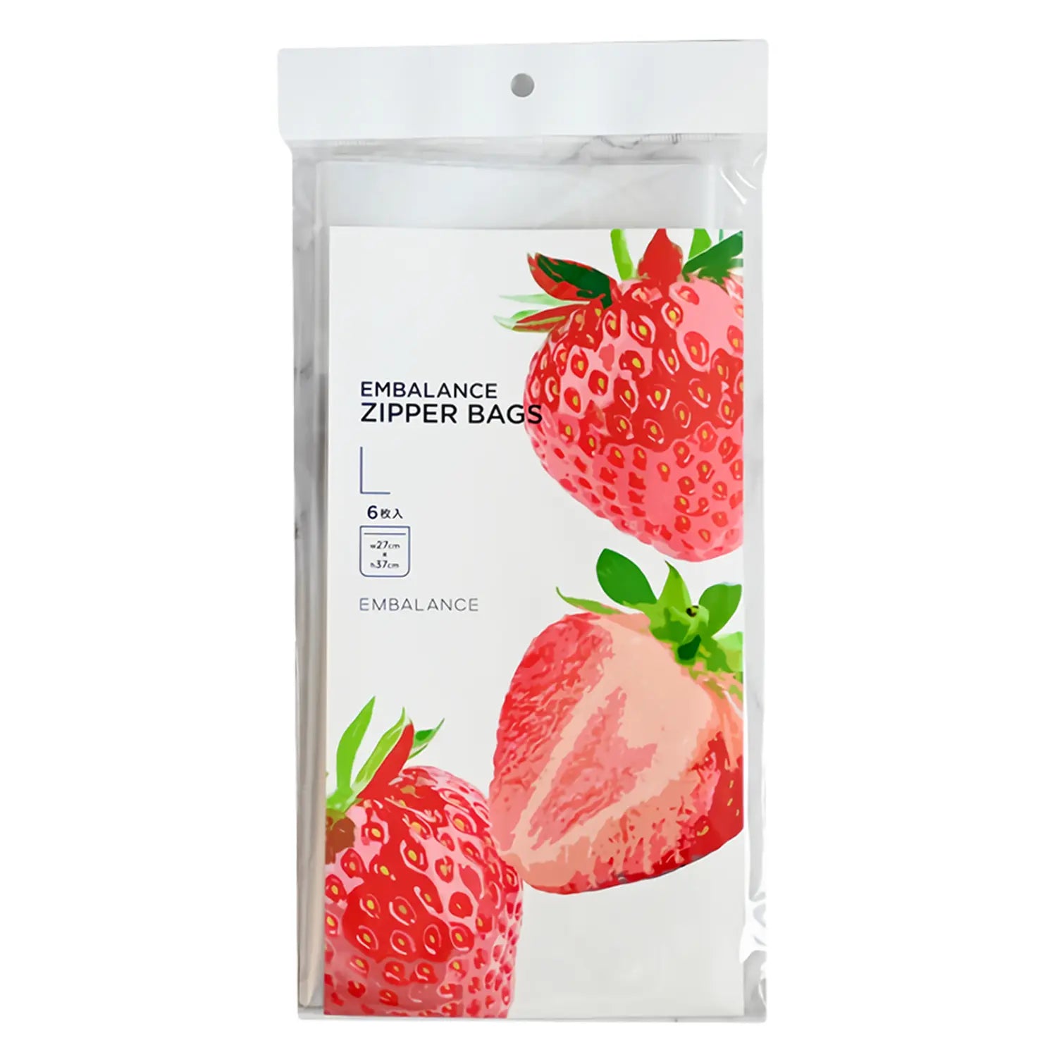 Premium Embalance Polyethylene Zipper Bags - Airtight, Reusable Food Storage Bags for Kitchen, Freezer, Travel & Organization (10 Pack) - Keep Food Fresh & Organized Anywhere