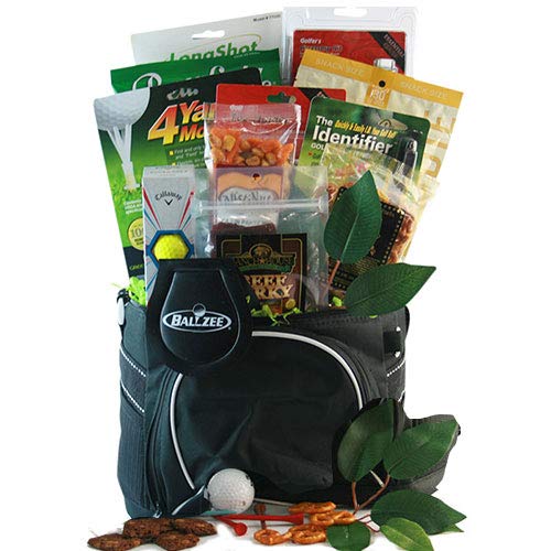 I'd Rather Be Golfing - Premium Golf Gift Basket Set for Men & Women - Perfect for Birthdays, Father's Day & Retirement Gifts - Includes Golf Balls, Tees & Accessories