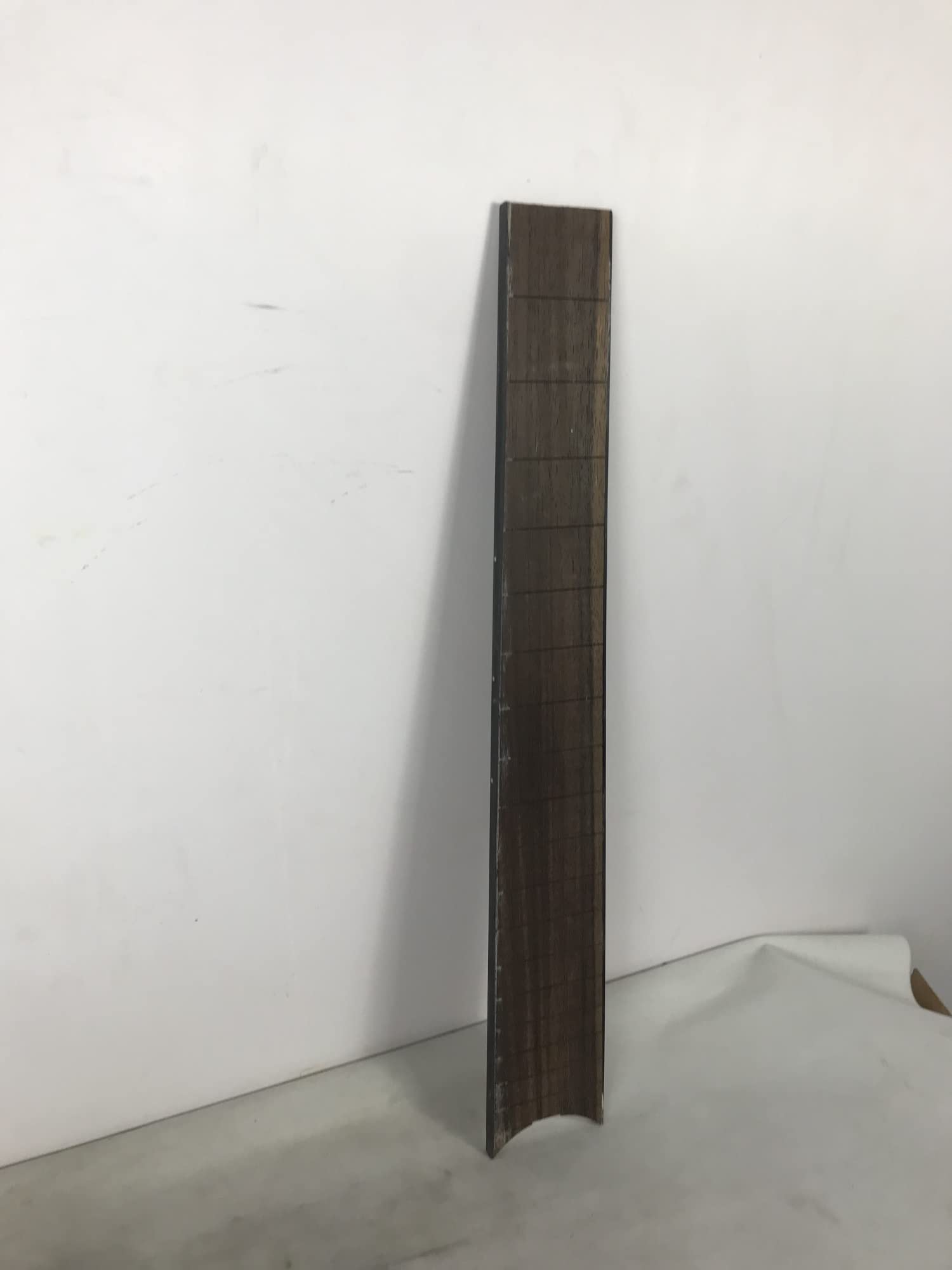 Rosewood Fretless Fingerboard 19-Fret Acoustic Guitar Replacement Neck - Unfinished DIY Guitar Neck for Custom Builds & Repairs | Perfect for Luthiers & Musicians