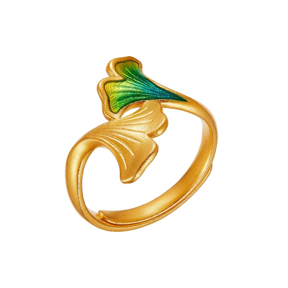 24K Gold Ring for Women - Elegant Solid Gold Jewelry for Everyday Wear & Special Occasions