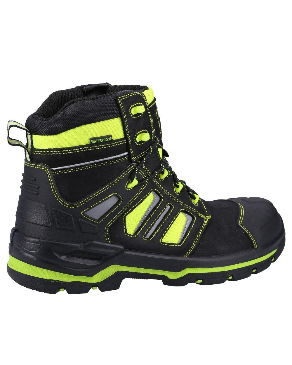 Amblers Safety AS971C Radiant Reflective Work Boots for Men - Waterproof Steel Toe Construction Boots for Construction, Warehouse & Outdoor Work