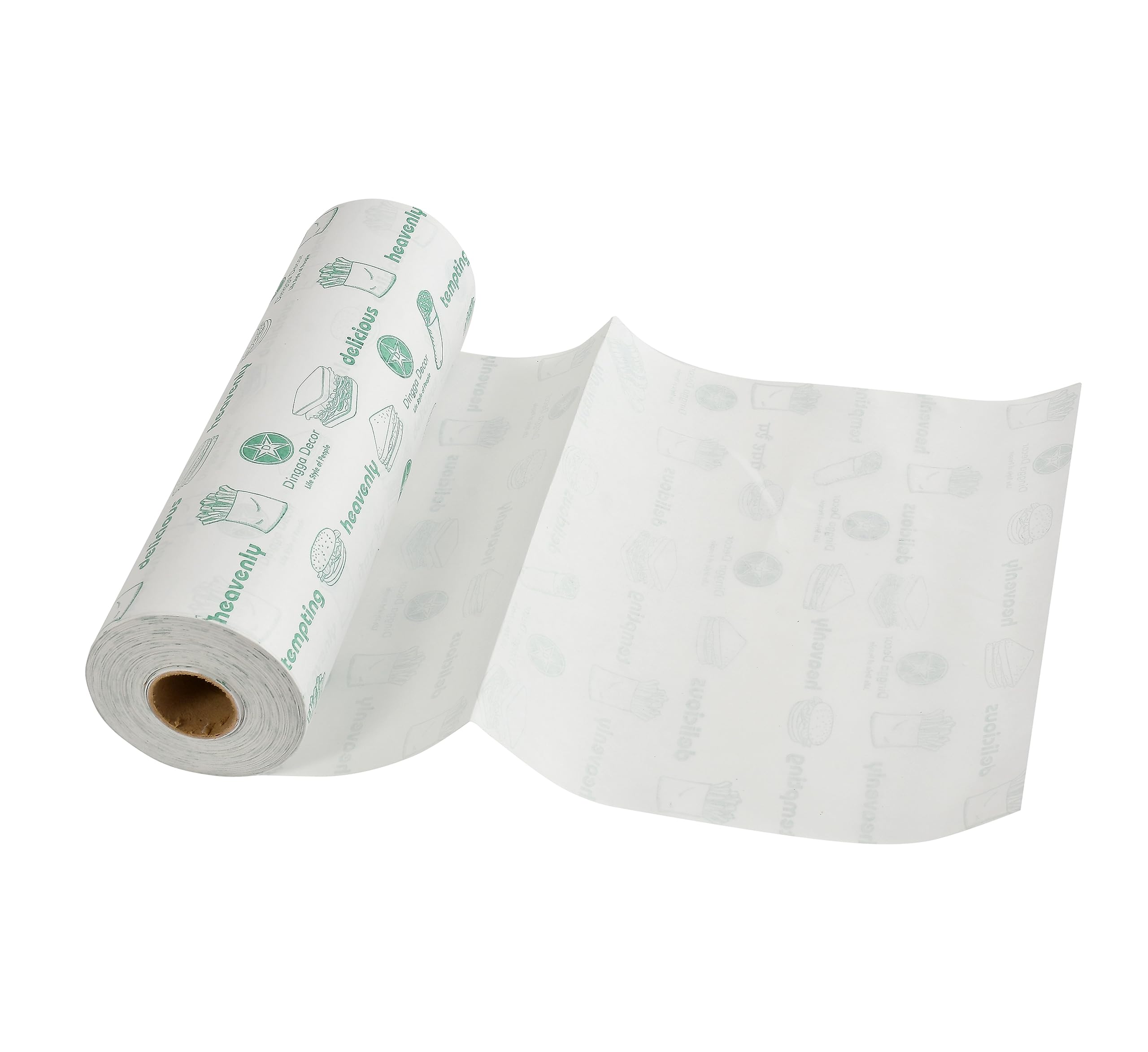Non-Stick Parchment Paper Roll for Baking & Cooking - 100m White Butter Paper for Roti, Pastry, Cookies - Perfect for Kitchen, Bakery & Food Wrapping (Pack of 1)