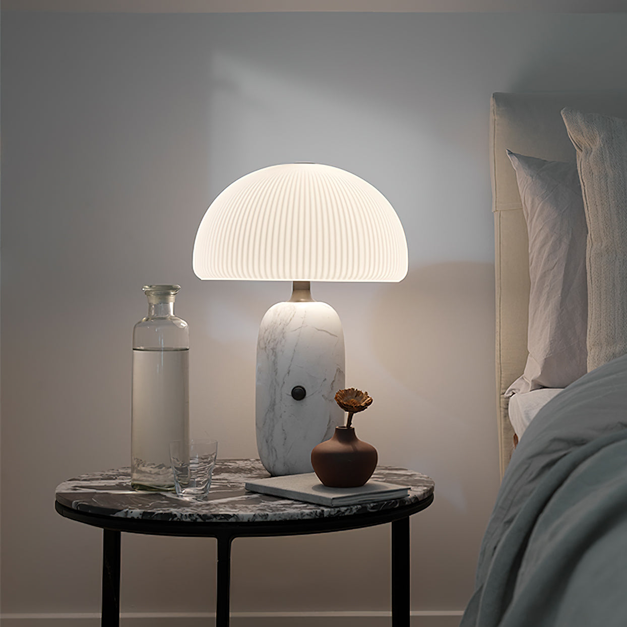 Dali Mushroom Table Lamp - Modern LED Night Light for Bedroom, Living Room & Office - Decorative Lighting for Home Decor & Gift Ideas
