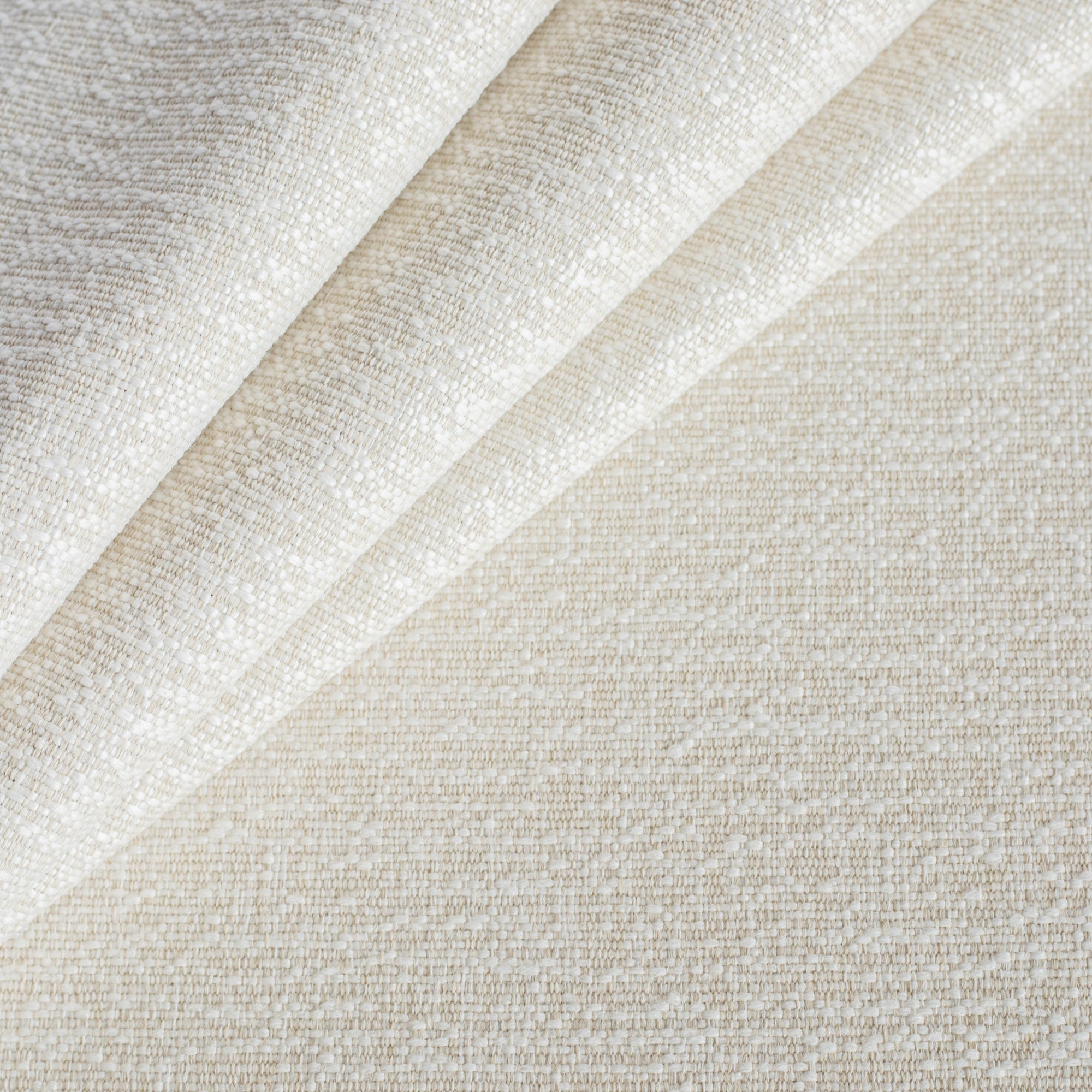 Premium Brooks Fabric in Ivory - Soft, Durable Upholstery Material for Sofas, Chairs & Home Decor Projects