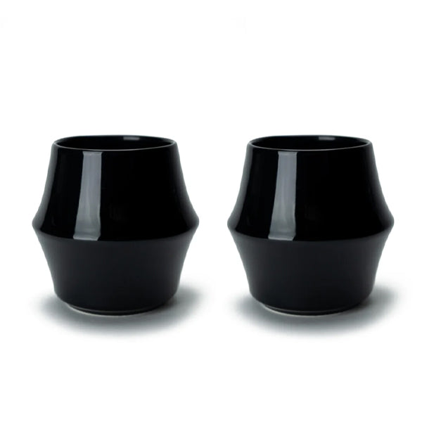 Premium Kruve Cascade Espresso Cup Set - Barista-Grade Porcelain Coffee Cups for Latte, Cappuccino & Espresso - Perfect for Home Brewing, Coffee Shops & Gifts