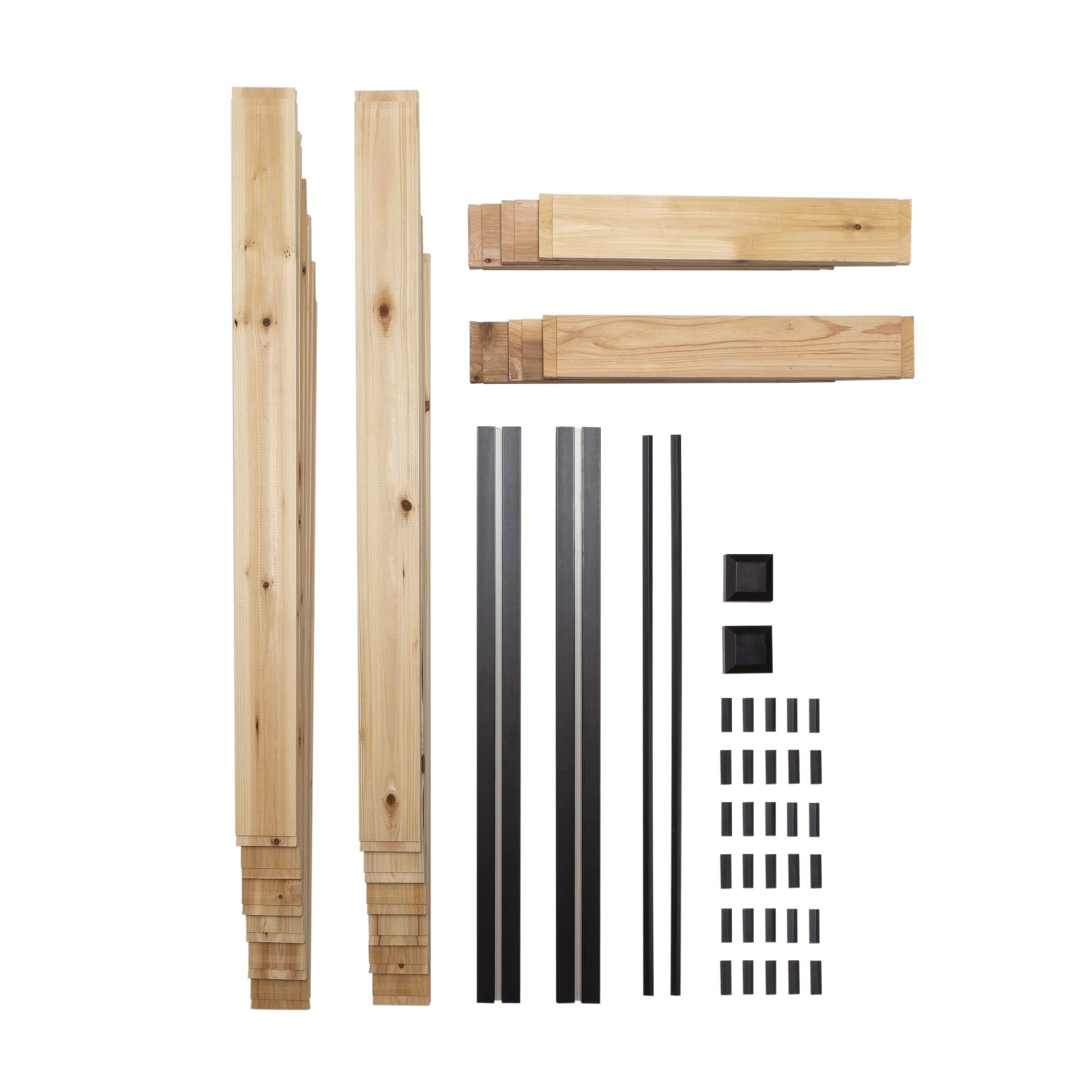 2 ft. x 4 ft. Cedar Compost Bin Expansion Kit - Outdoor Essentials Haven for Organic Waste Recycling | Perfect for Backyard Gardening, Sustainable Composting & Eco-Friendly Landscaping