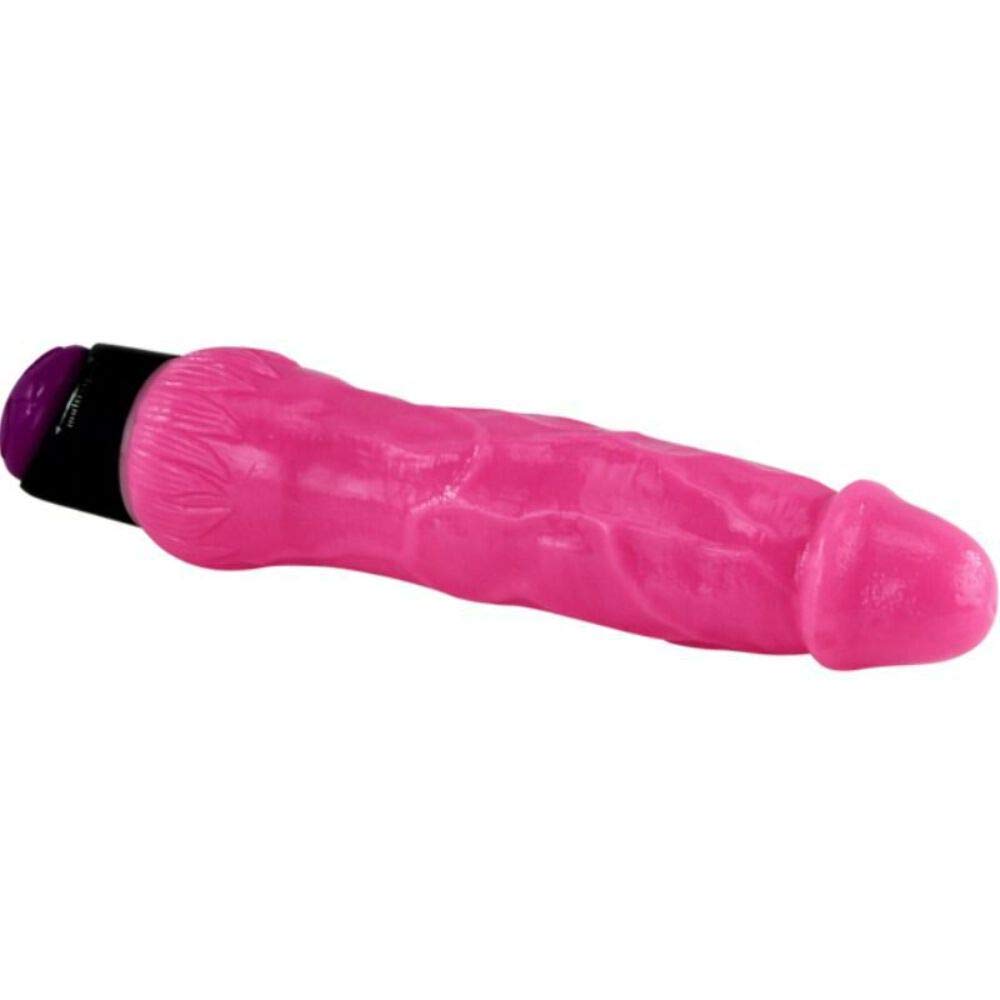 Realistic Pink Vibrator - 24cm Silicone Adult Toy for Couples & Solo Play - Waterproof & Rechargeable for Ultimate Pleasure - Perfect for Bedroom Fun & Spicing Up Relationships