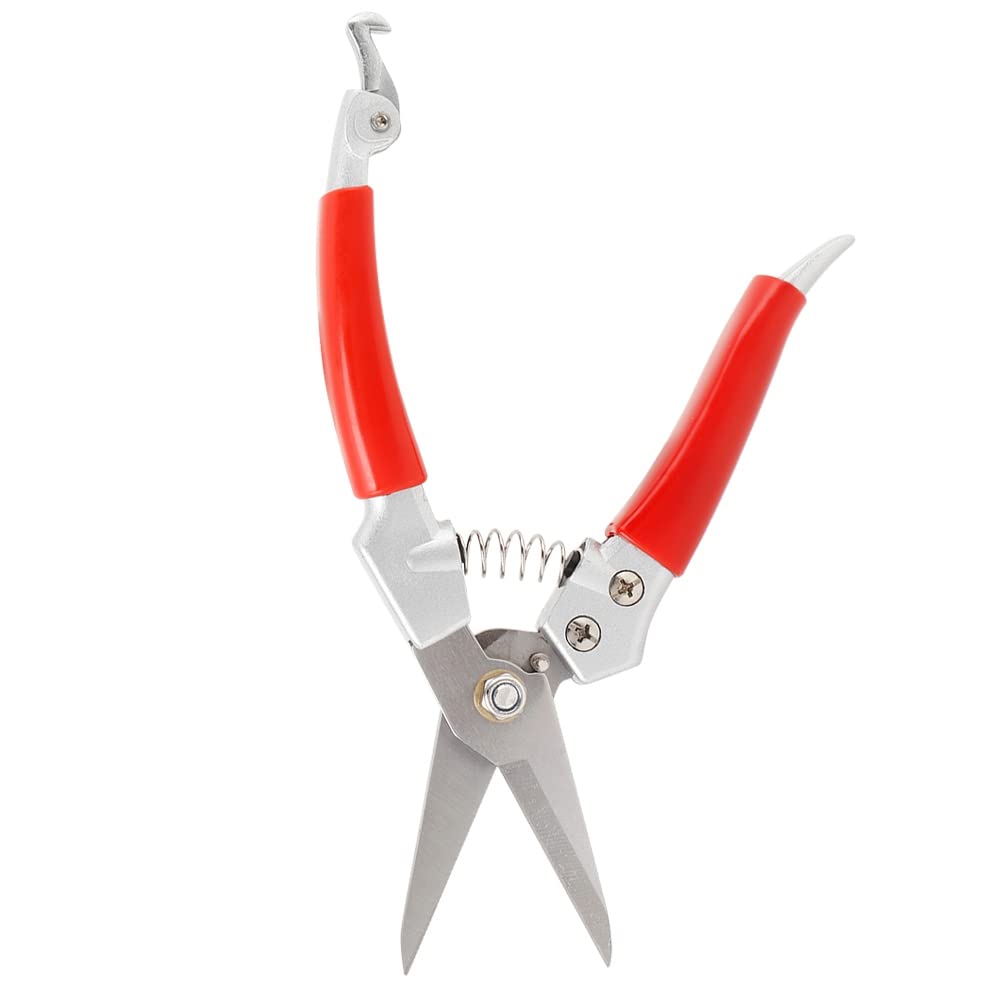 Premium Garden Pruners & Pruning Shears - Sharp Stainless Steel Blades, Ergonomic Red Handle for Comfort - Perfect for Trimming Plants, Shrubs, Flowers & Garden Maintenance (Ideal for Home Gardeners & Professional Landscapers)