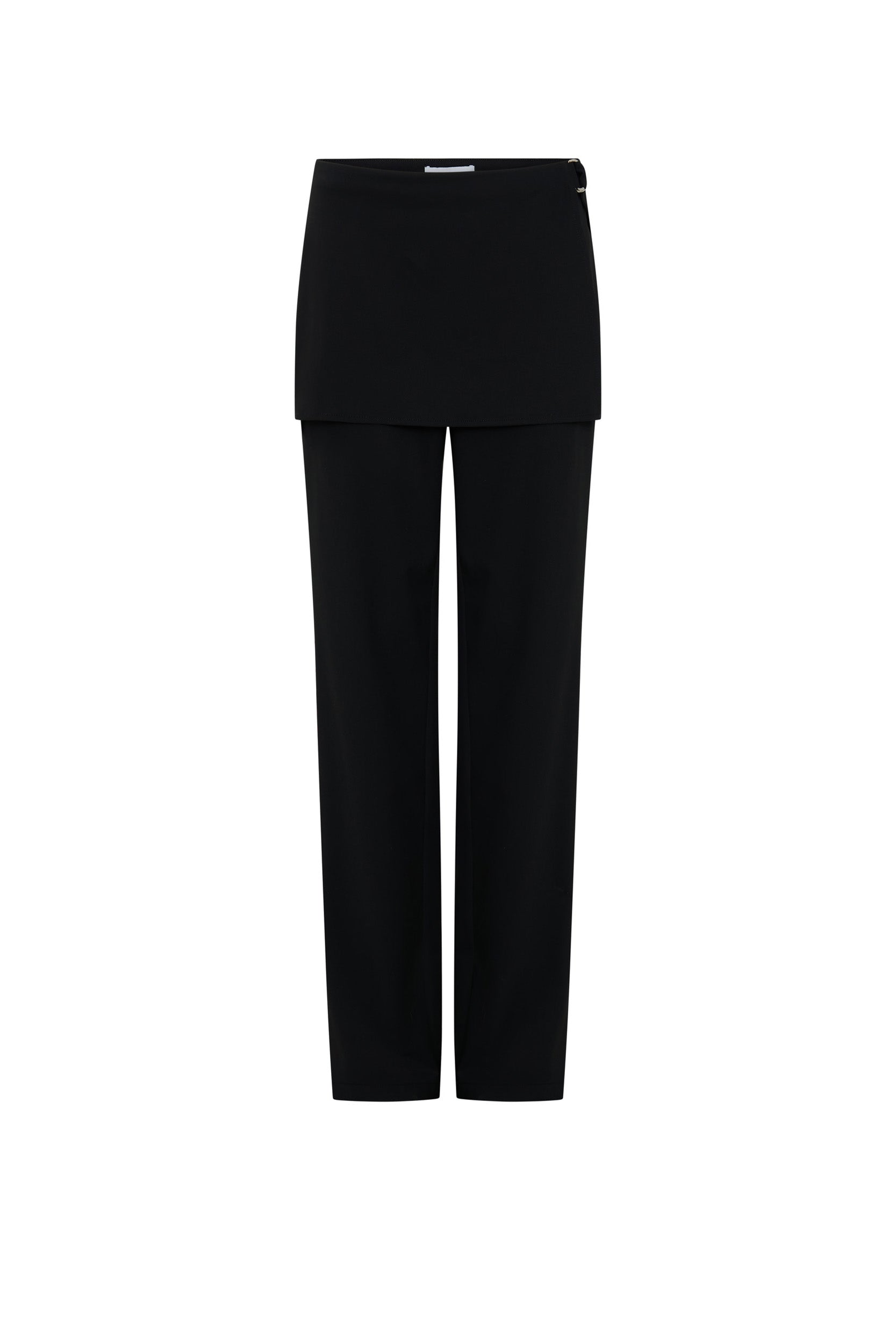 THE REUBEN Black Pants for Men - Slim Fit Stretch Dress Pants for Business Casual & Office Wear