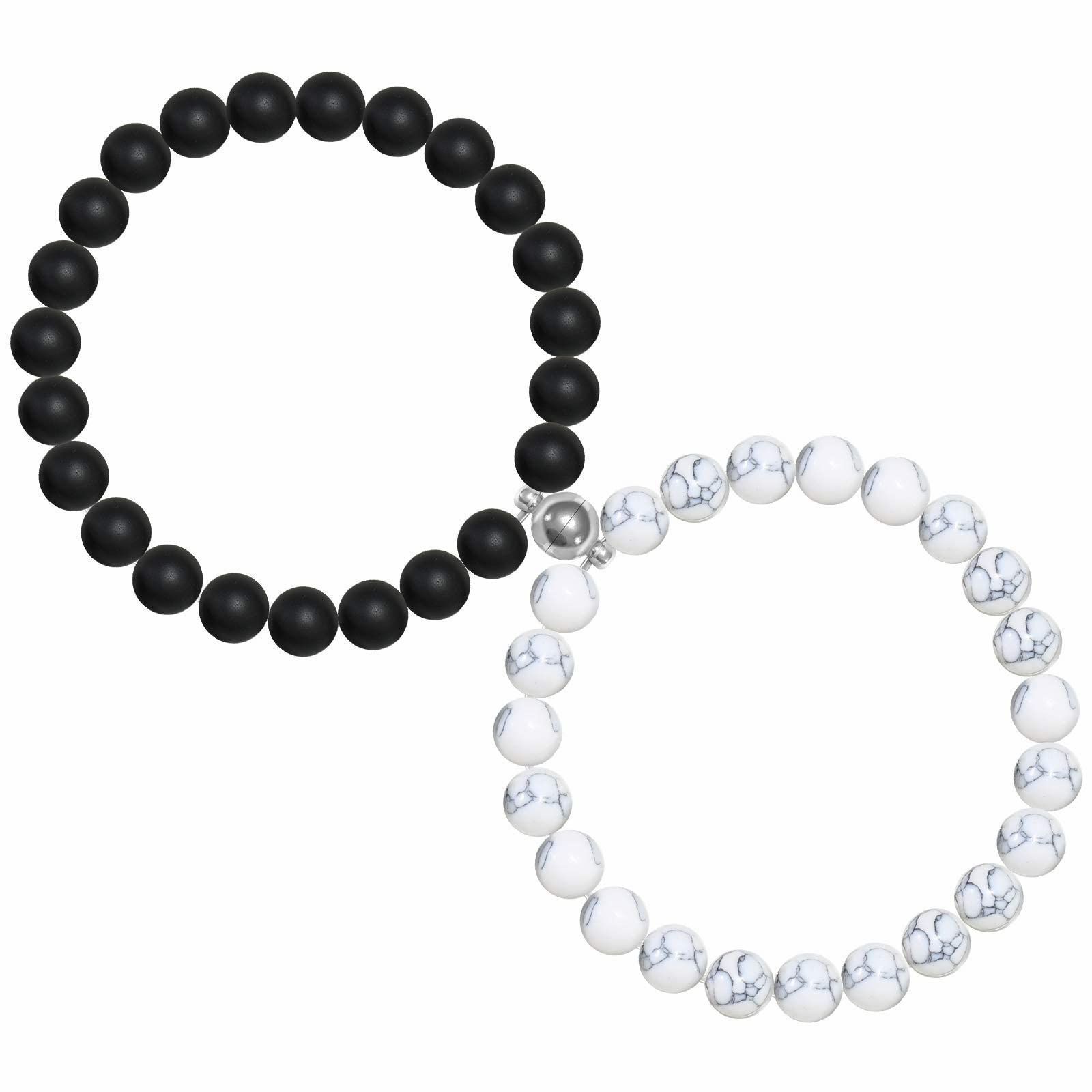 Trendy Unisex Beaded Bracelets - Pink & Purple Alphabet Woven Large Bead Bracelet for Women & Men | Perfect Friendship Gift, Boho Style Jewelry for Everyday Wear & Special Occasions
