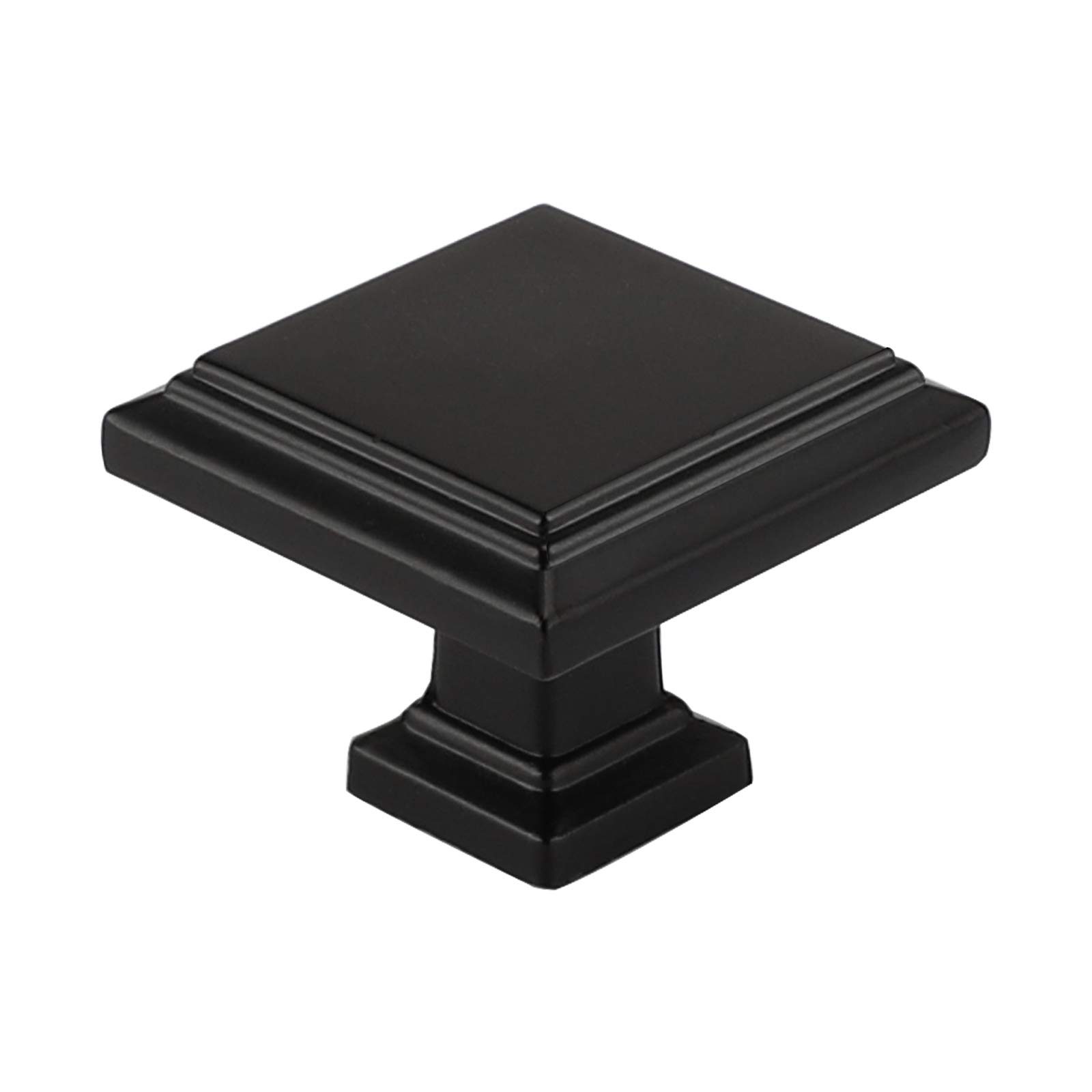 GoldenWarm 10-Pack Matte Black Dresser Knobs - Premium Cabinet Door Hardware for Kitchen, Bathroom & Furniture - Durable Drawer Pulls for Cupboards, Wardrobes & Home Decor